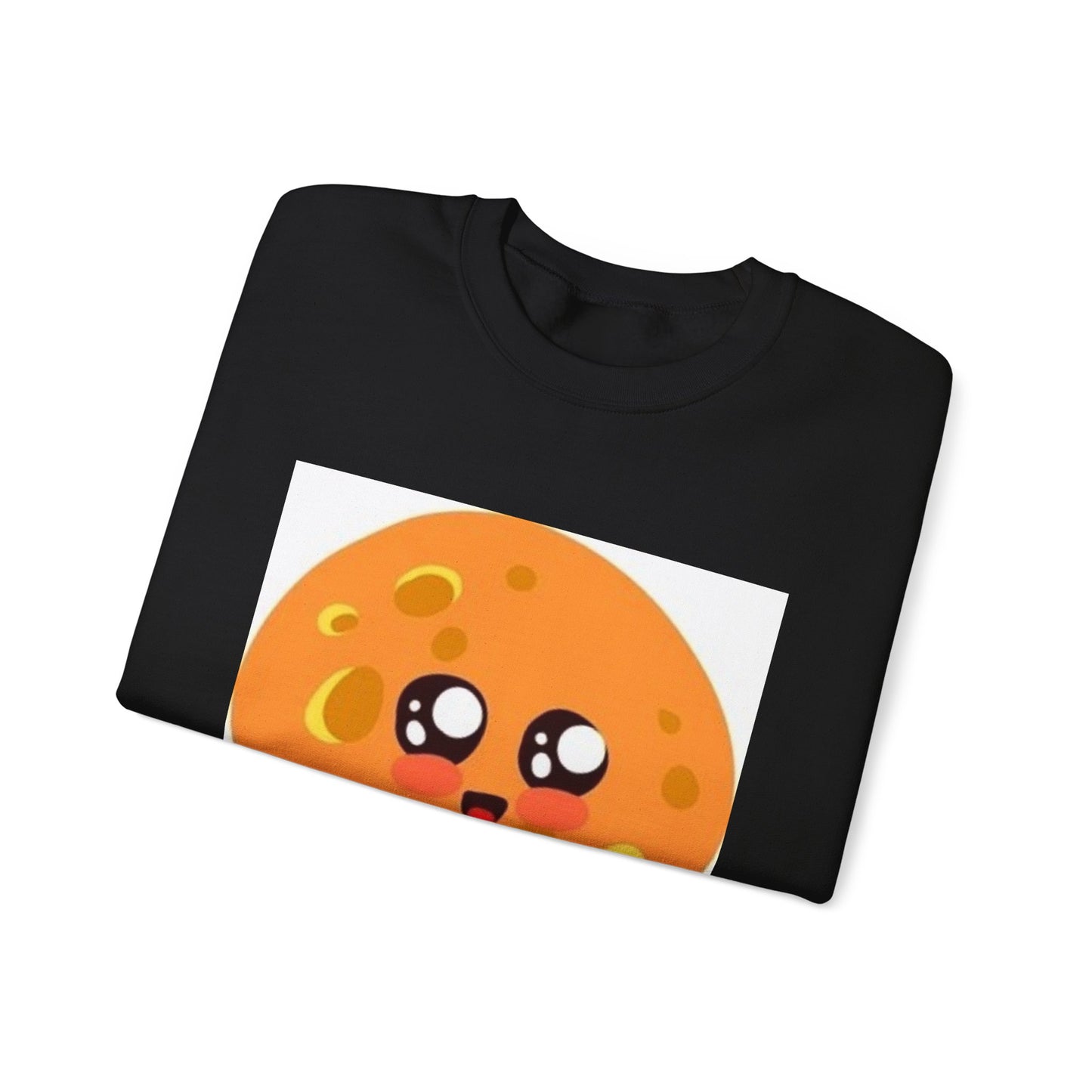 Cute Cartoon Moon Unisex Sweatshirt - Heavy Blend Crewneck