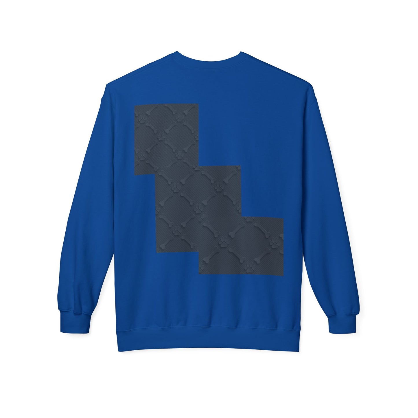 Minimalist Pet-Themed Crewneck Sweatshirt for Animal Lovers
