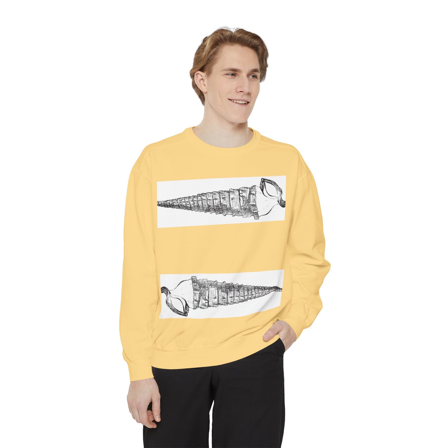 Seashell Graphic Unisex Sweatshirt - Coastal Vibes Apparel