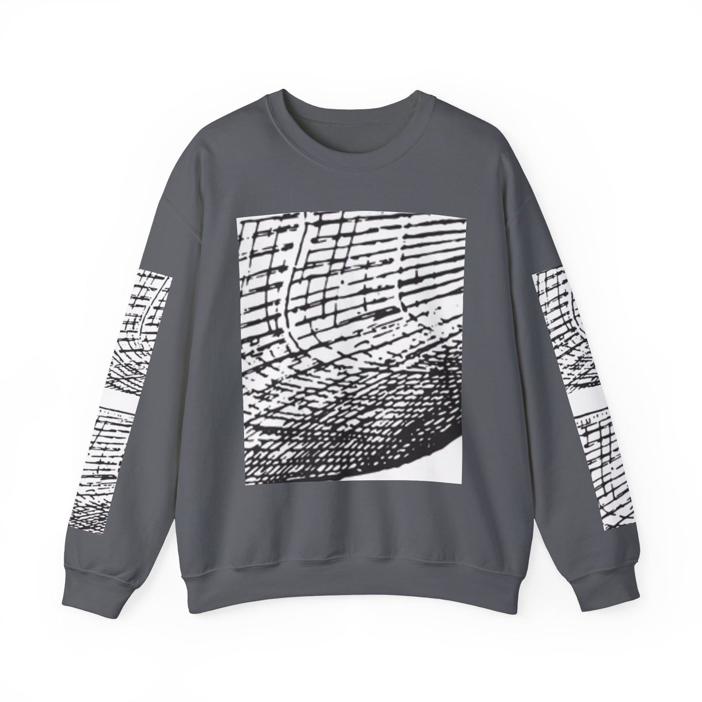 Artistic Unisex Crewneck Sweatshirt - Abstract Design for Cozy Vibes