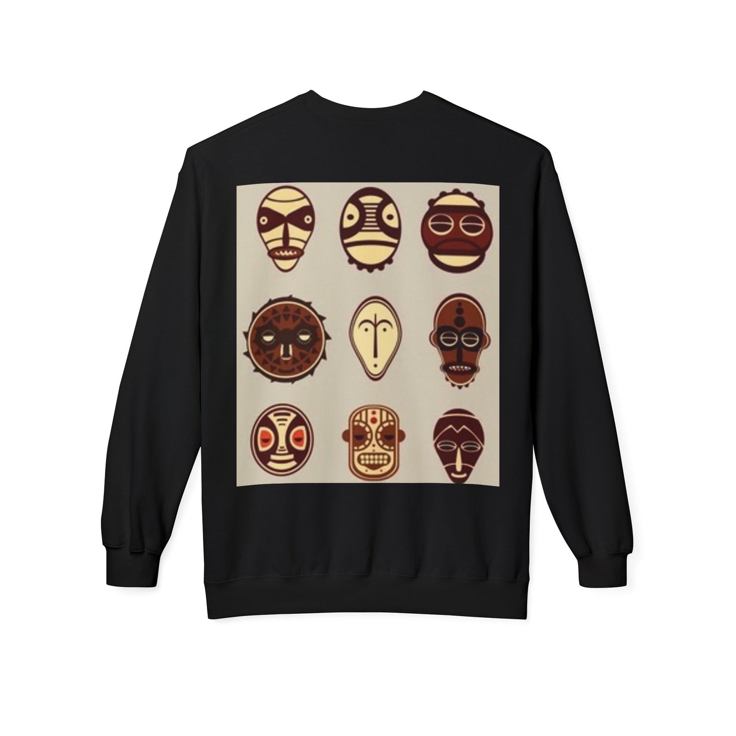 Artistic Horse Illustration Fleece Crewneck Sweatshirt - Unisex