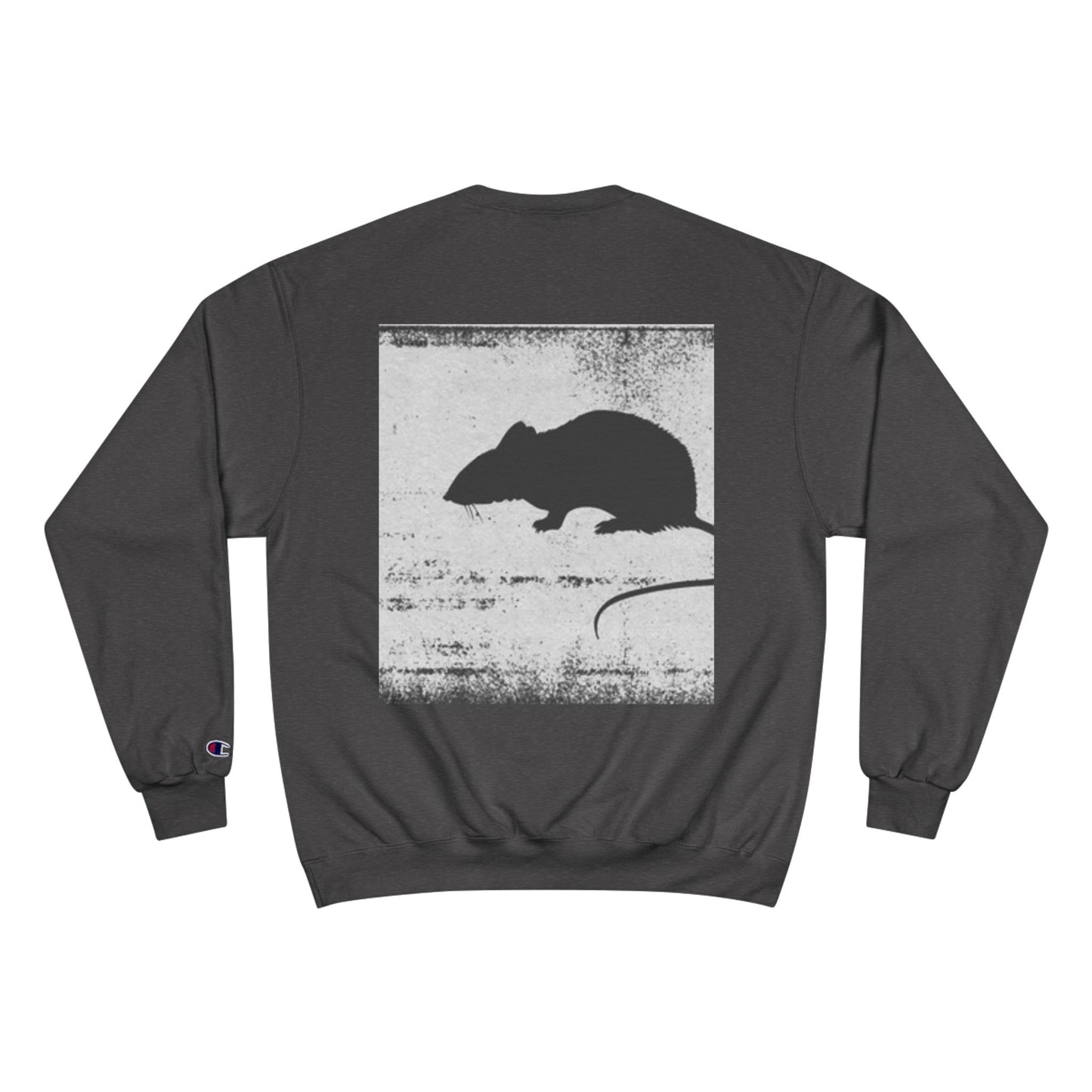 Vintage Style Rat Champion Sweatshirt - Cozy Layer for Animal Lovers