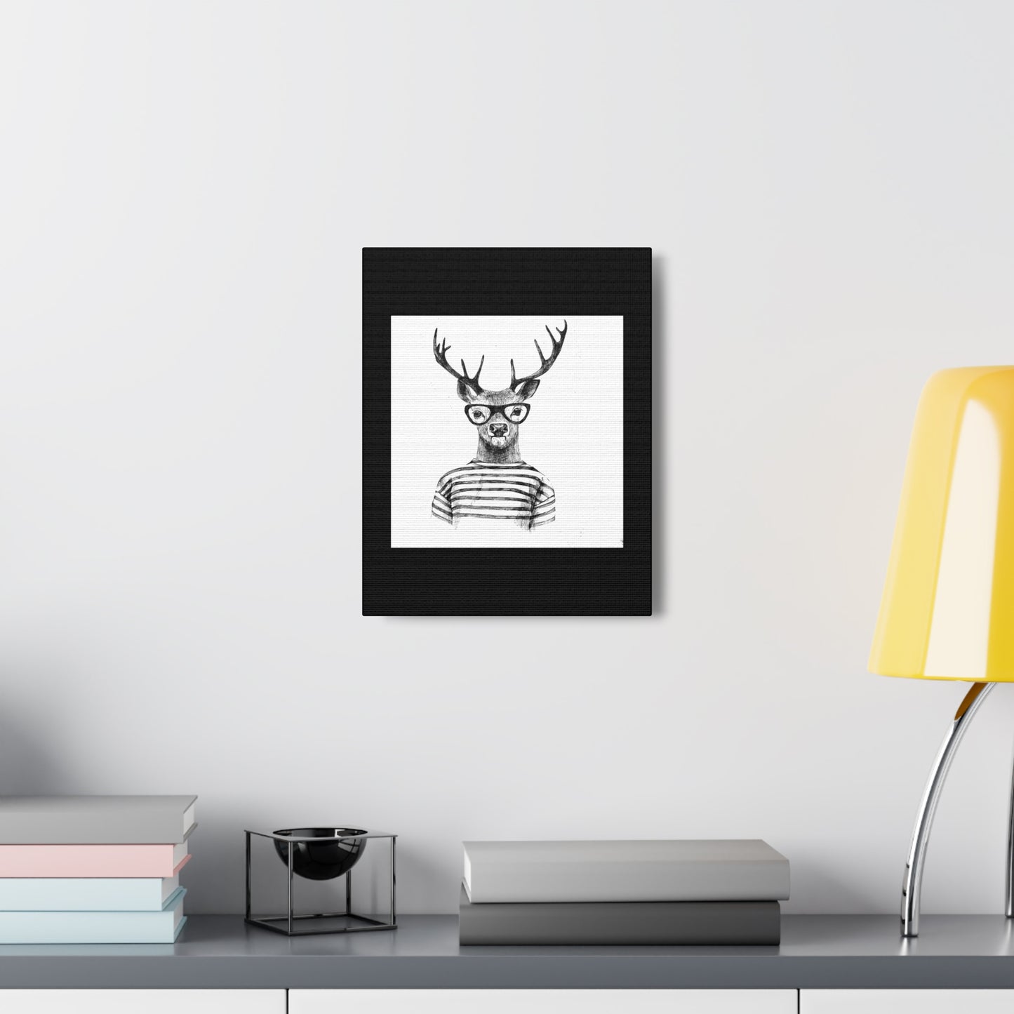 Whimsical Deer Canvas Gallery Wraps - Unique Home Decor for Animal Lovers