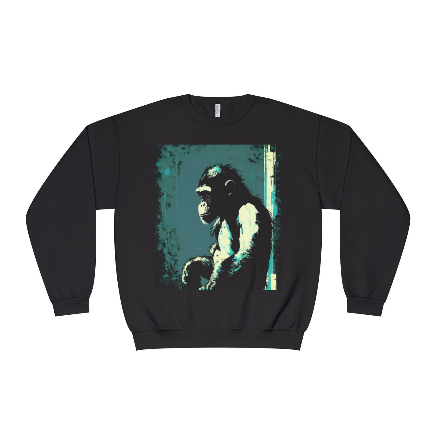 Artistic Gorilla Crewneck Sweatshirt