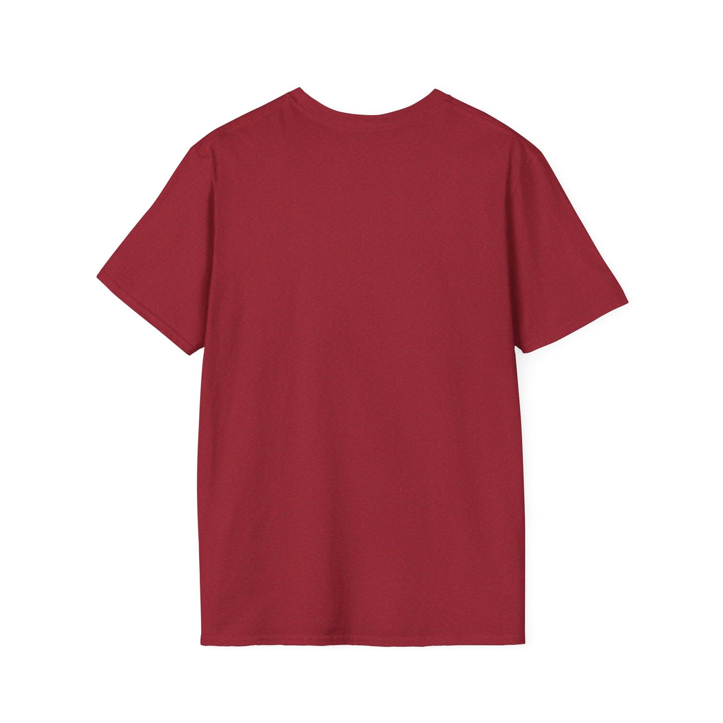 Bold Floral Art Unisex Softstyle T-Shirt