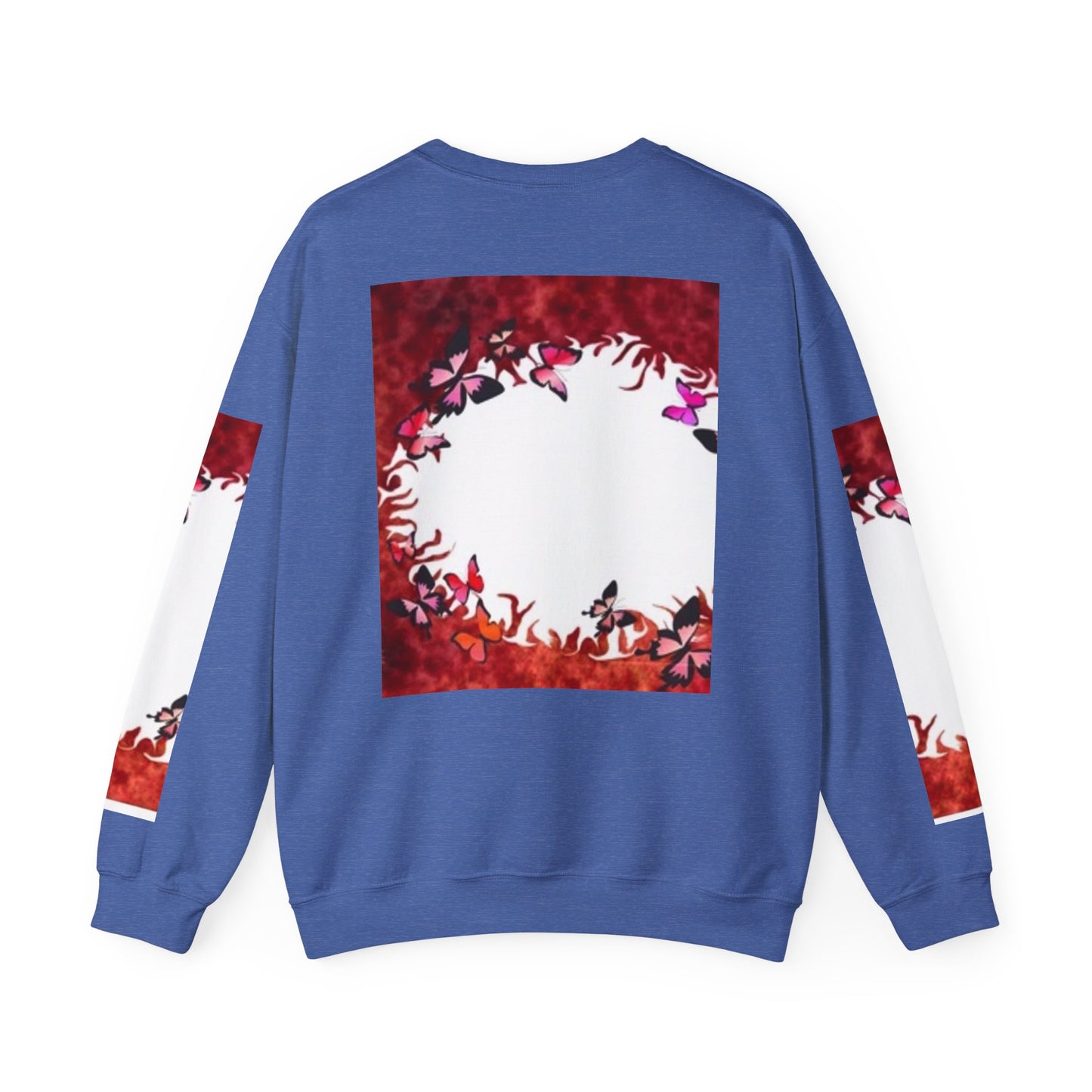 Floral Nature Crewneck Sweatshirt - Cozy Unisex Pullover for Nature Lovers
