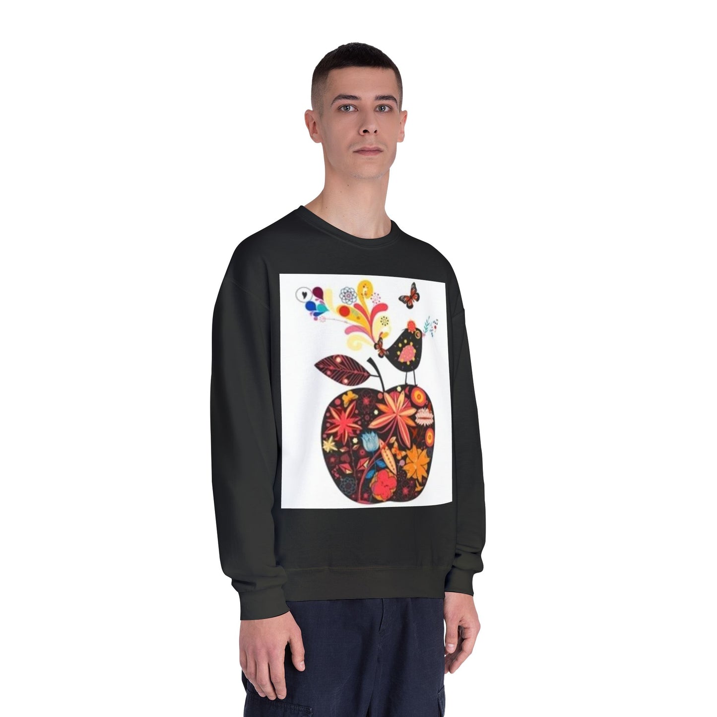 Bright Floral Unisex Crewneck Sweatshirt - Cozy and Stylish