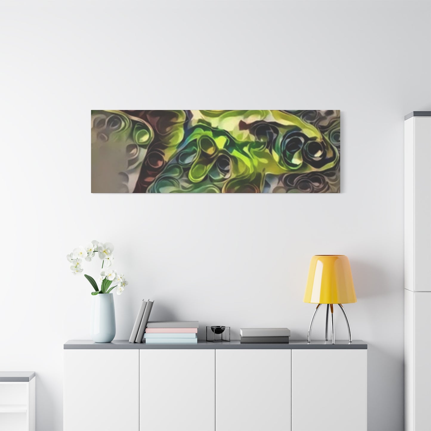 Abstract Nature Canvas Art - Stretched Matte Wall Decor