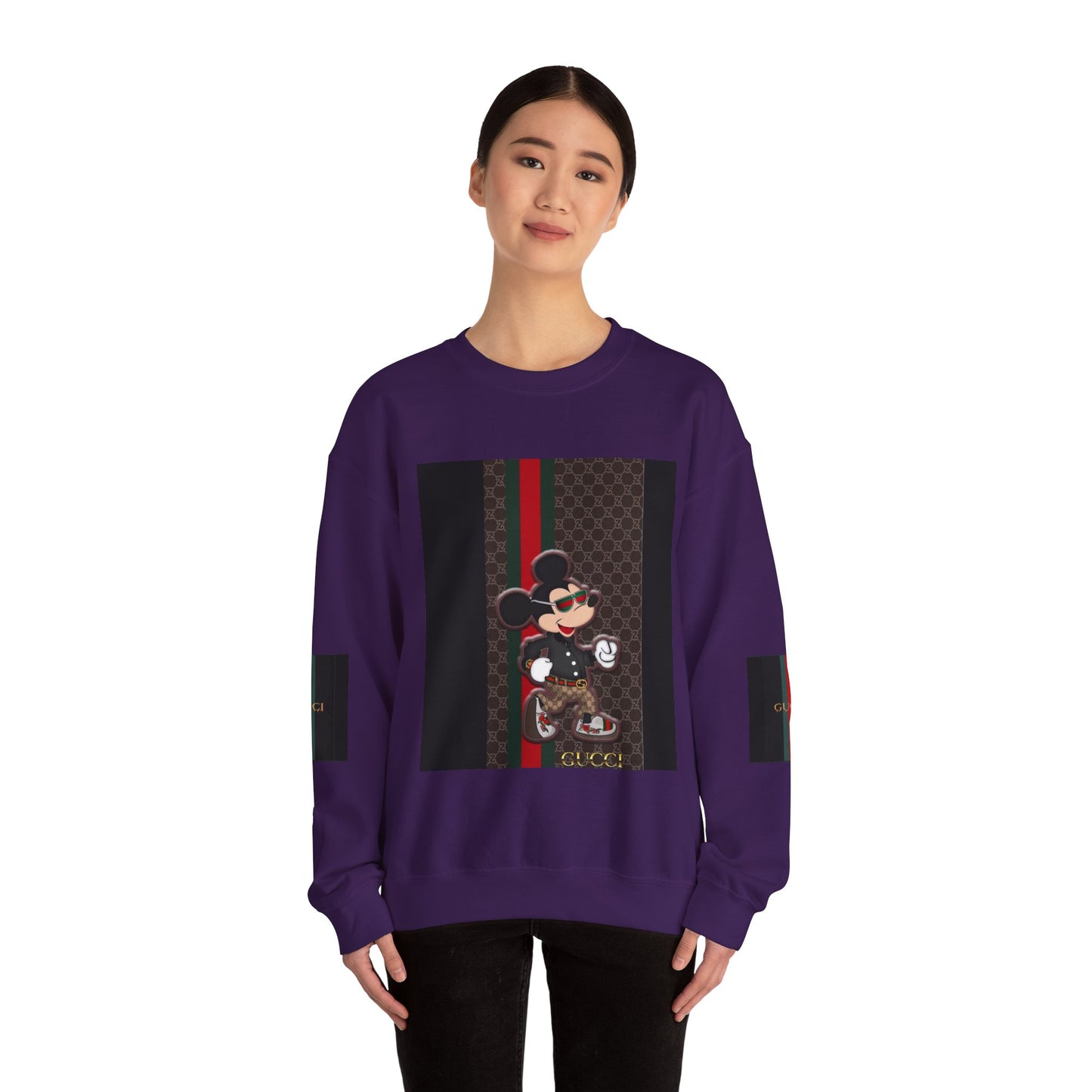 Limited Edition Gucci Inspired Mickey Mouse Crewneck Sweatshirt