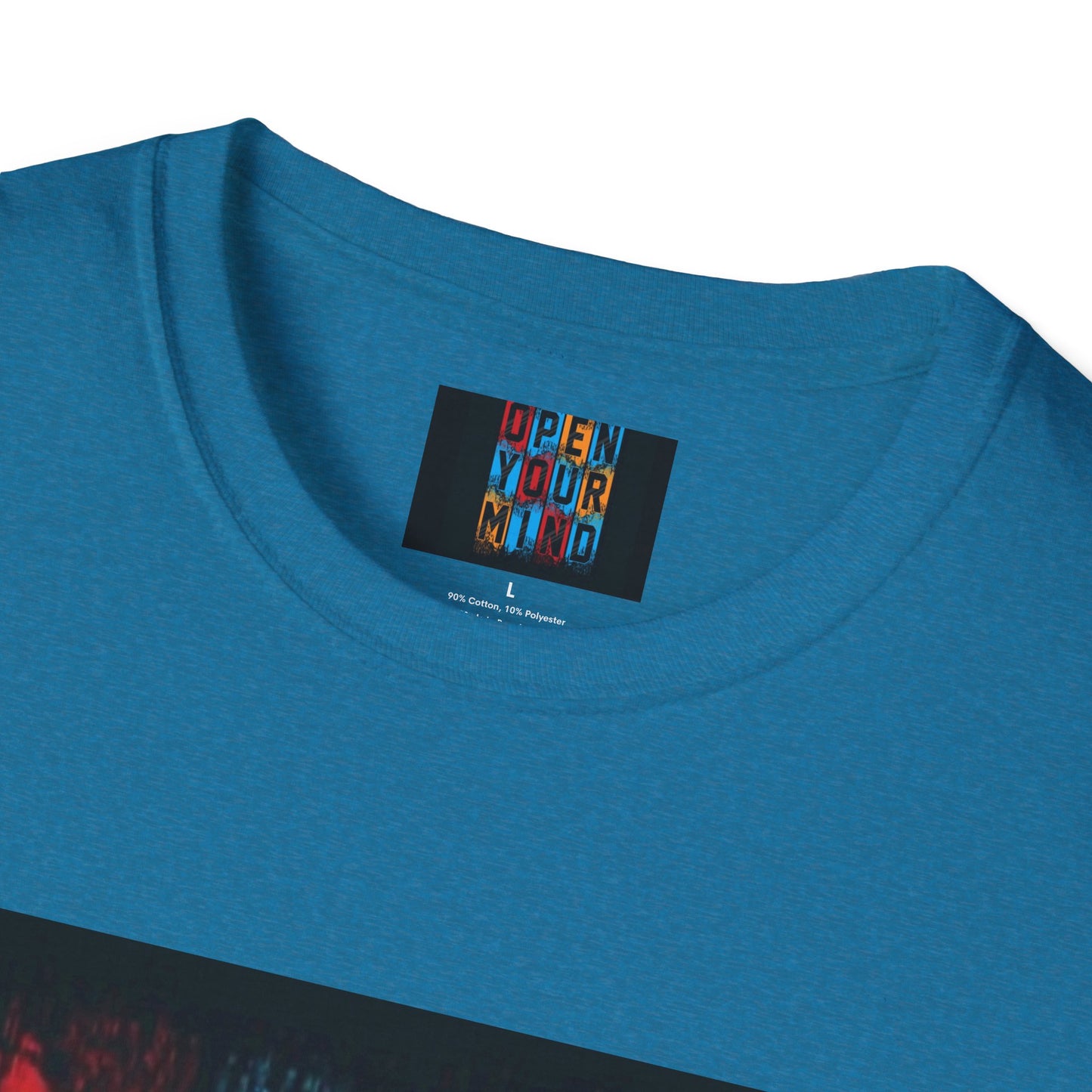 Open Your Mind Unisex Softstyle T-Shirt - Inspiring Wear for Creative Souls
