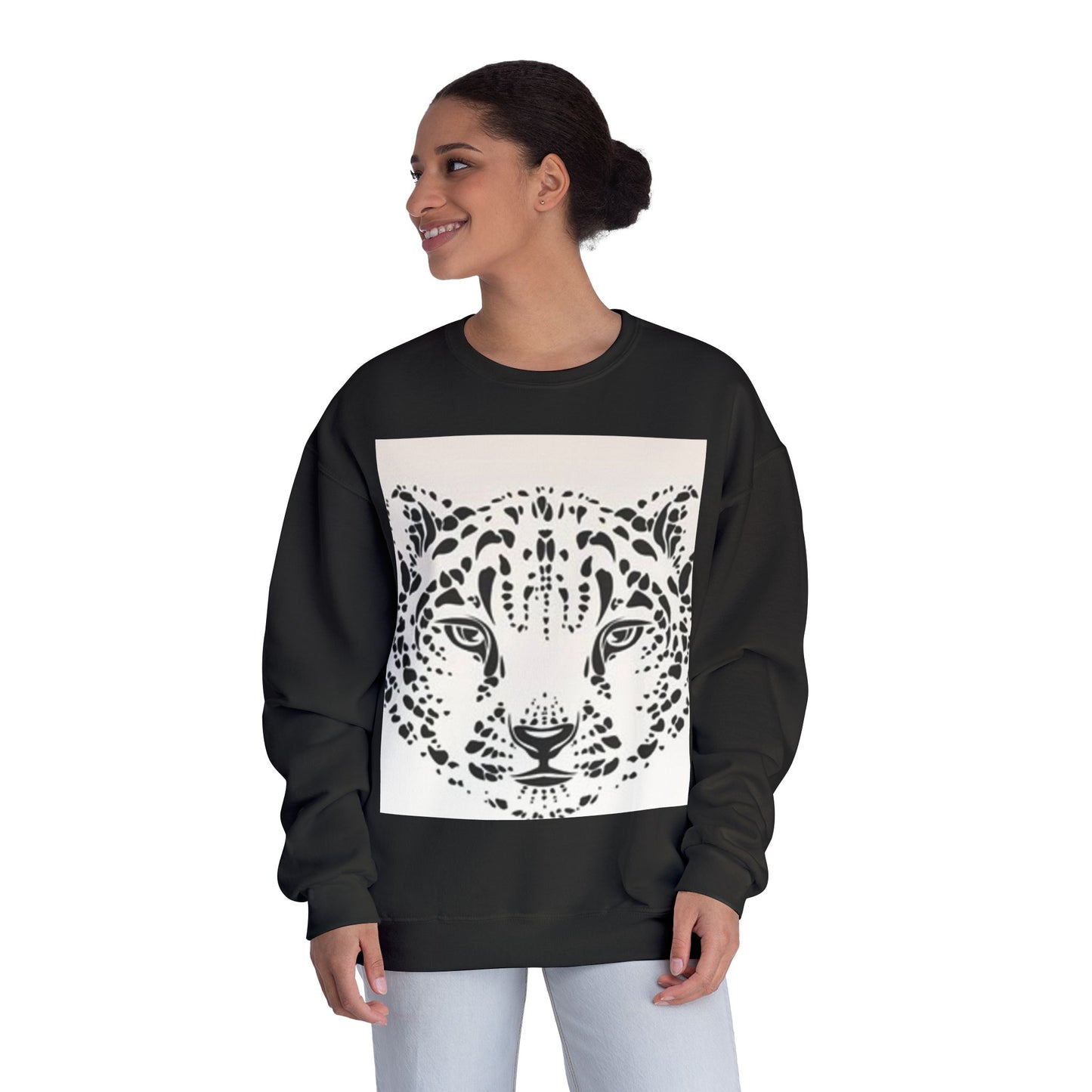 Wild Elegance Tiger Crewneck Sweatshirt | Cozy Unisex Design