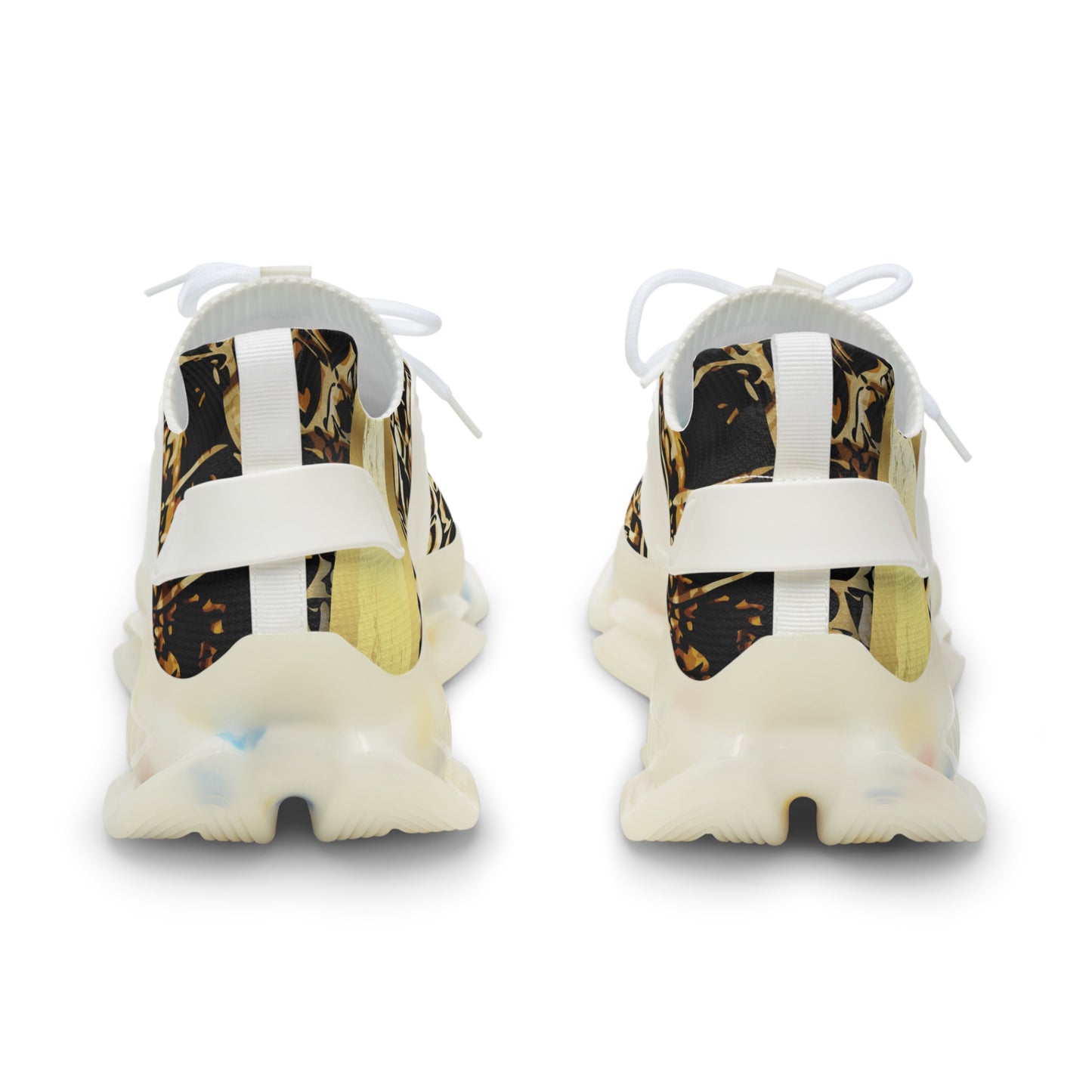 Stylish Men's Mesh Sneakers with Unique Print - Comfort & Fashion in Every Step