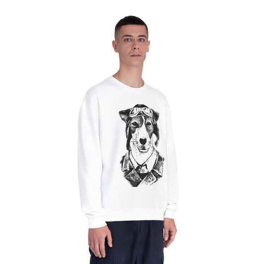 Pilot Dog Unisex Crewneck Sweatshirt - Cozy Pet Lover's Gift