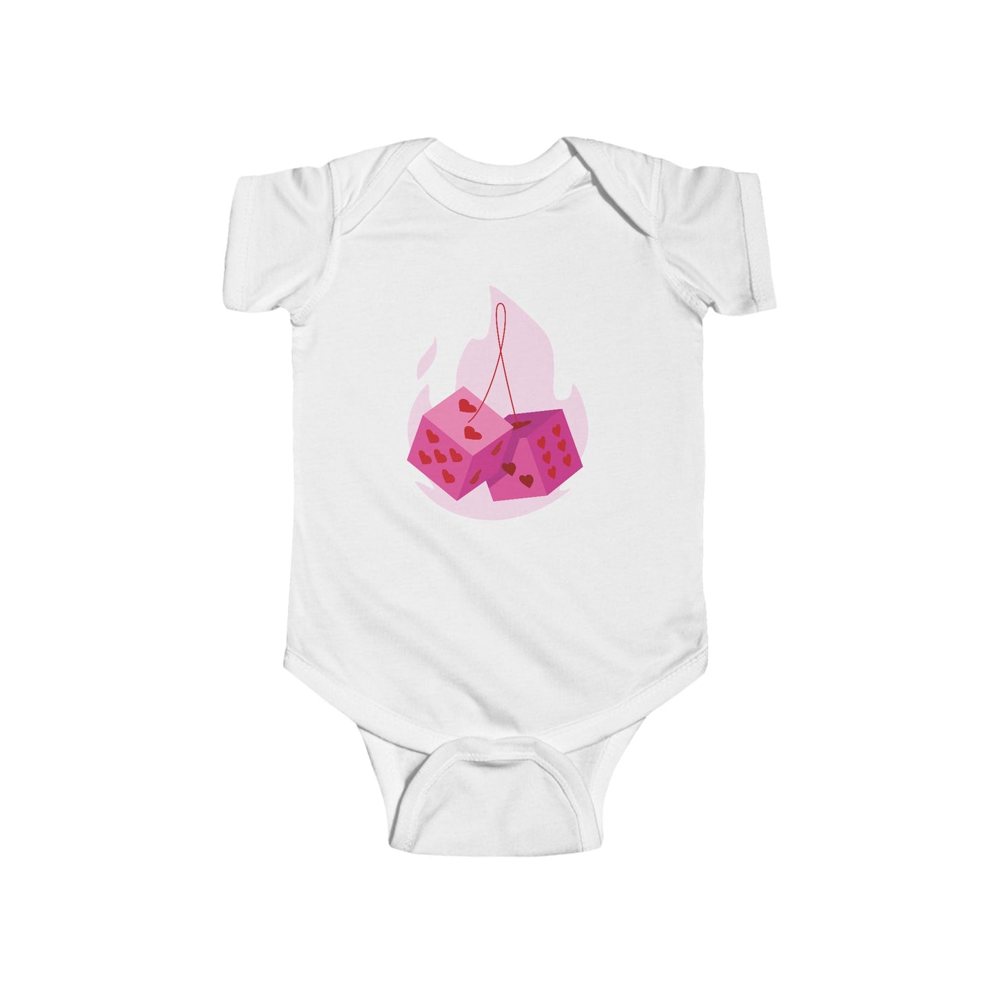 Cute Cherry Design Infant Bodysuit for Newborns