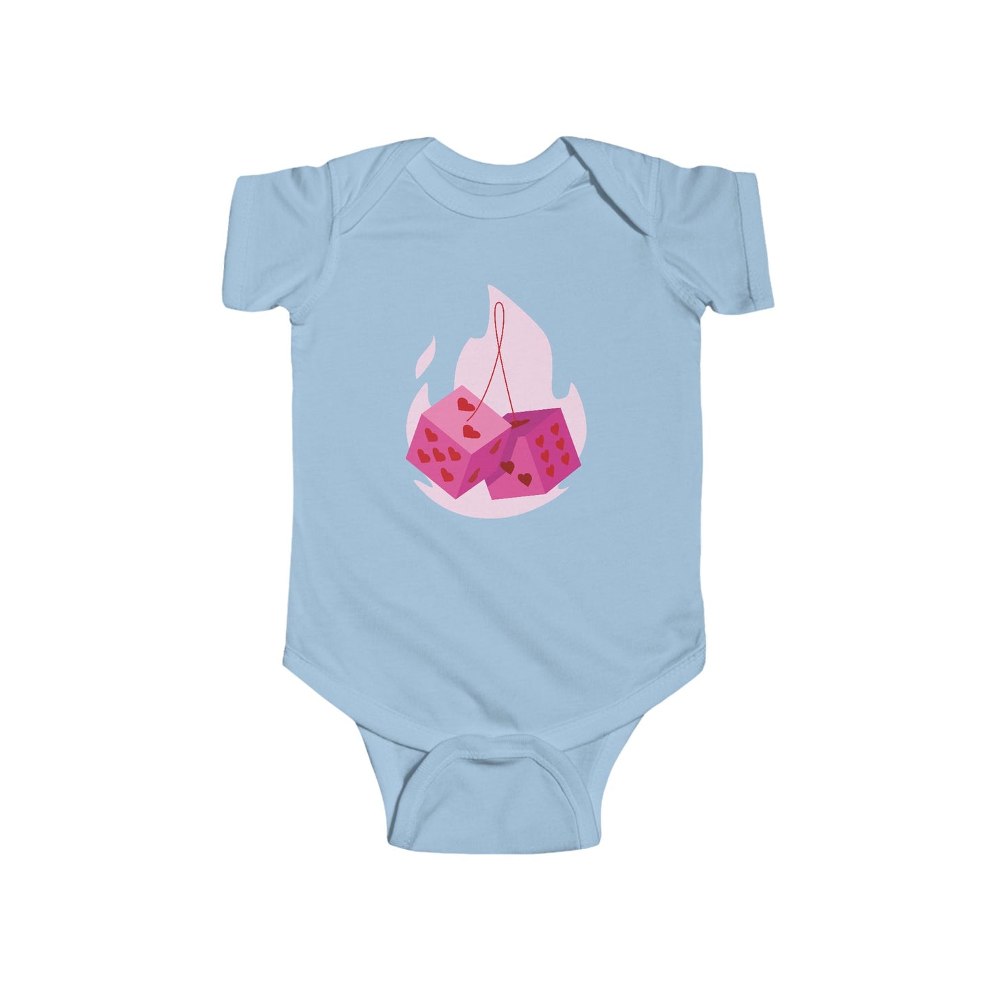 Cute Cherry Design Infant Bodysuit for Newborns