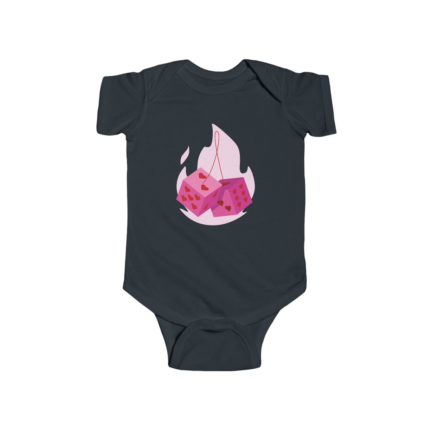 Cute Cherry Design Infant Bodysuit for Newborns