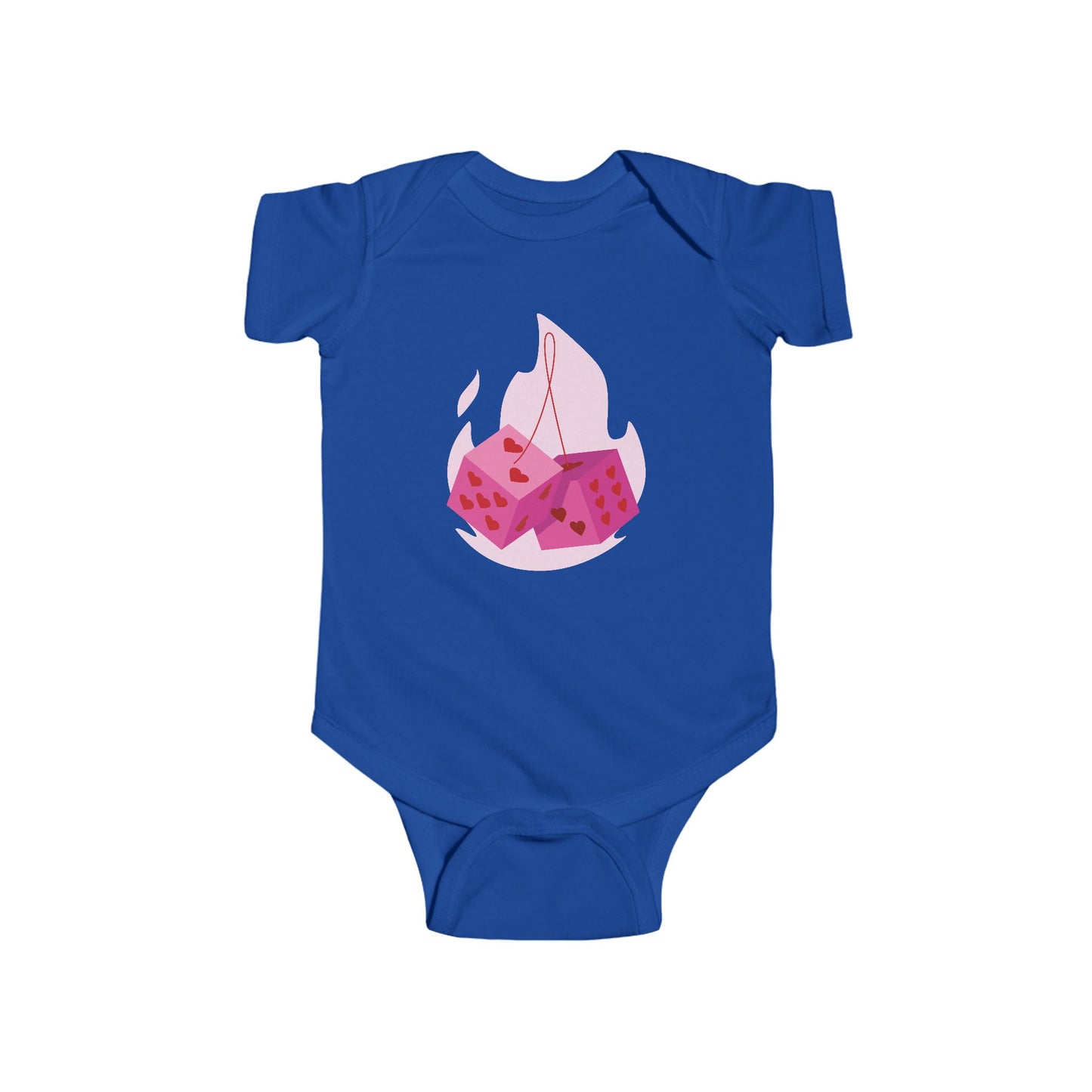 Cute Cherry Design Infant Bodysuit for Newborns