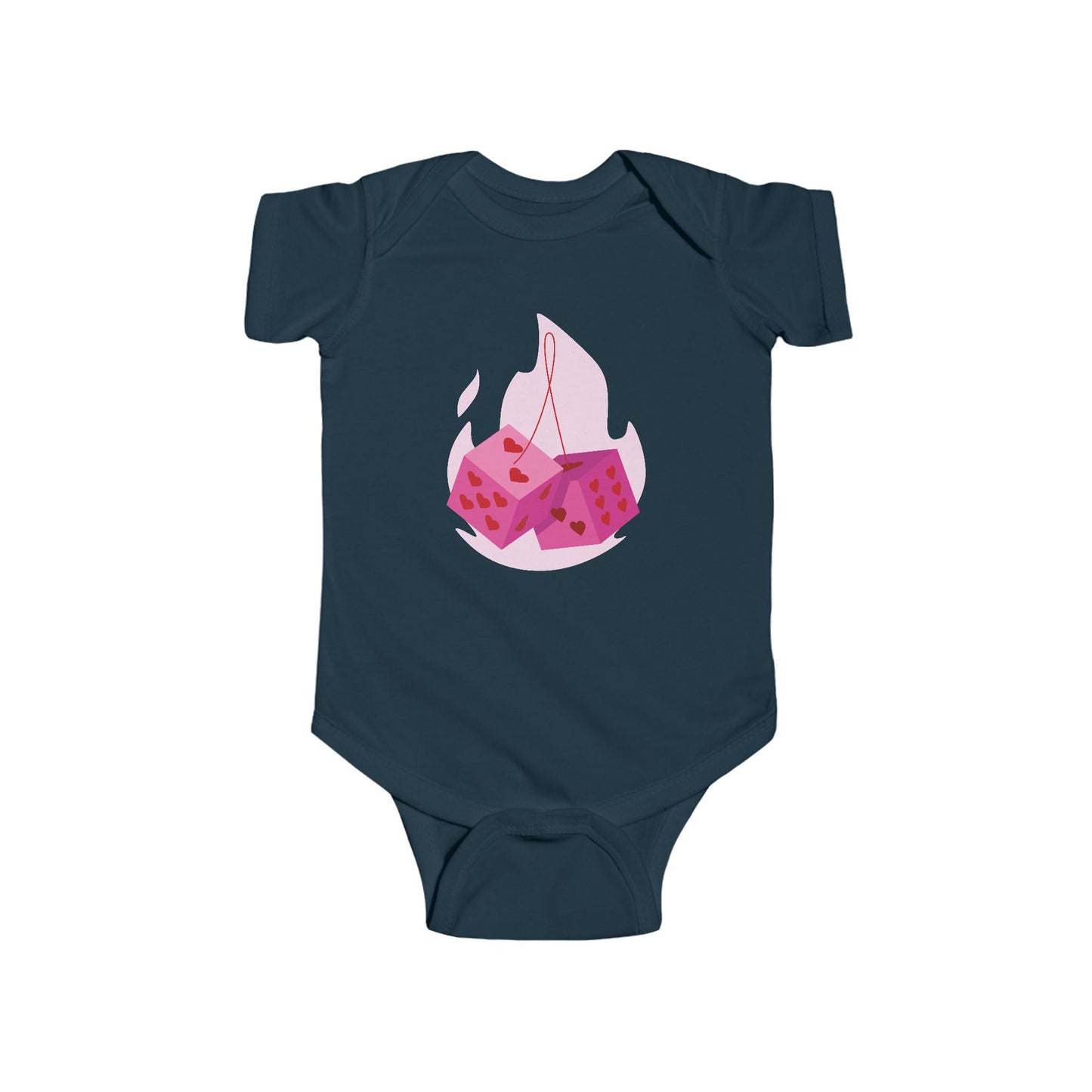 Cute Cherry Design Infant Bodysuit for Newborns