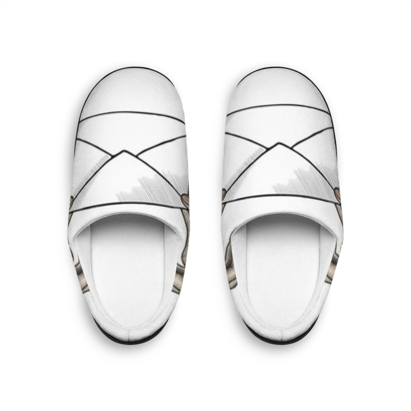 Artistic Men's Indoor Slippers - Cozy and Stylish Home Footwear