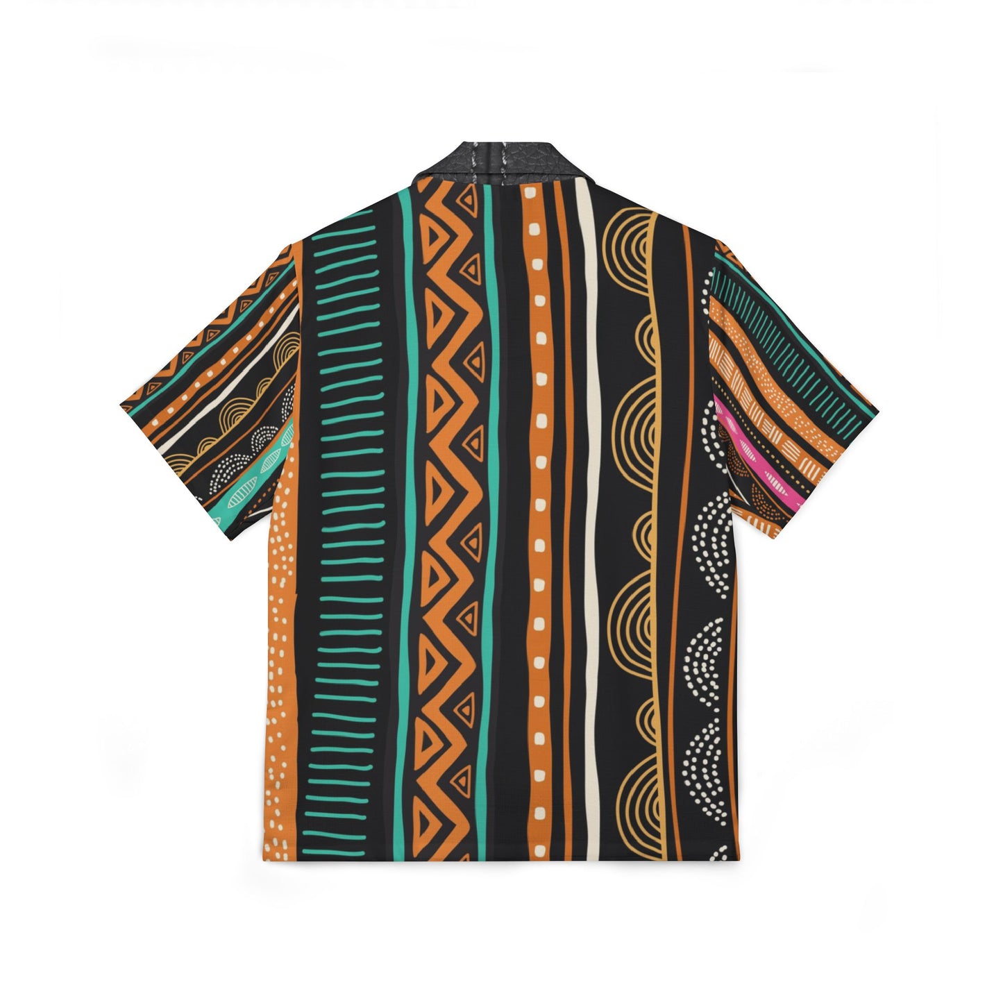 Men's Hawaiian Camp Shirt - Vibrant Tropical Print for Summer Fun
