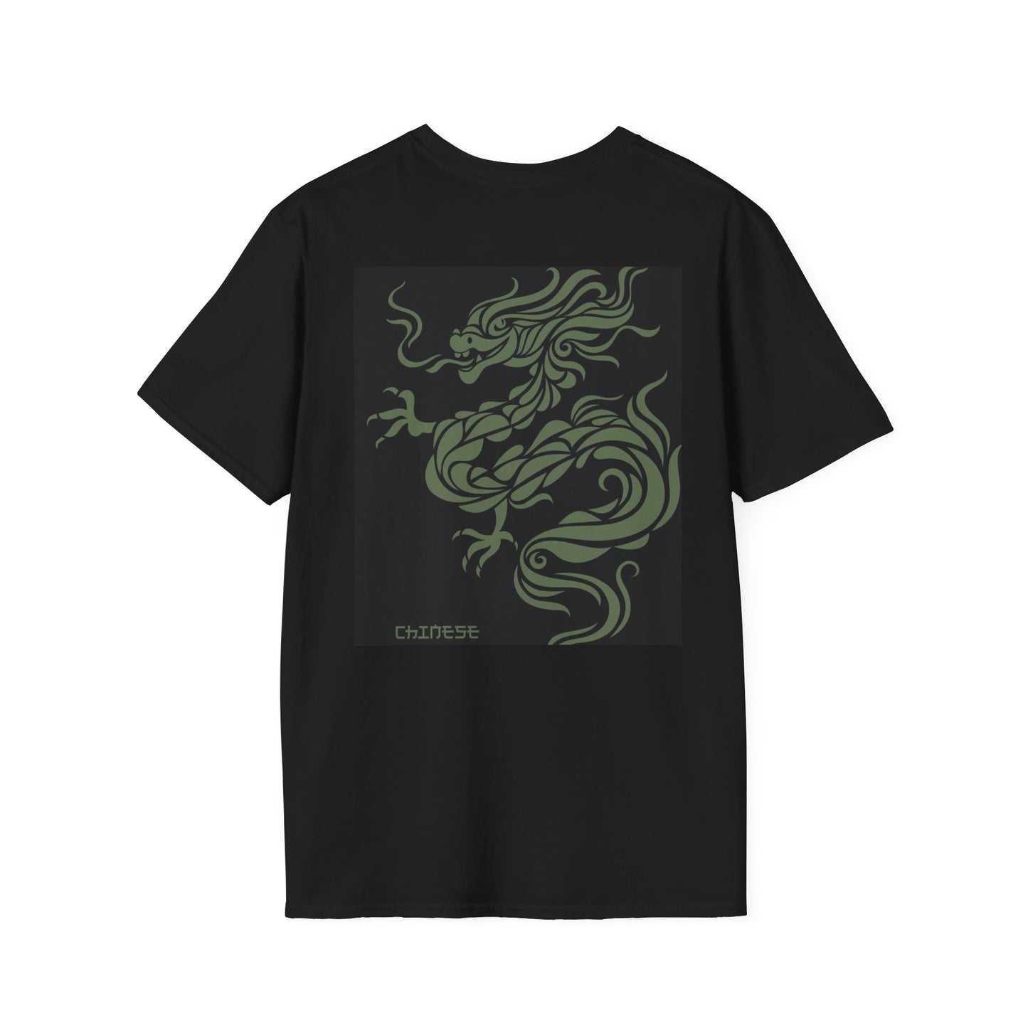 Mythical Chinese Dragon Unisex Softstyle T-Shirt