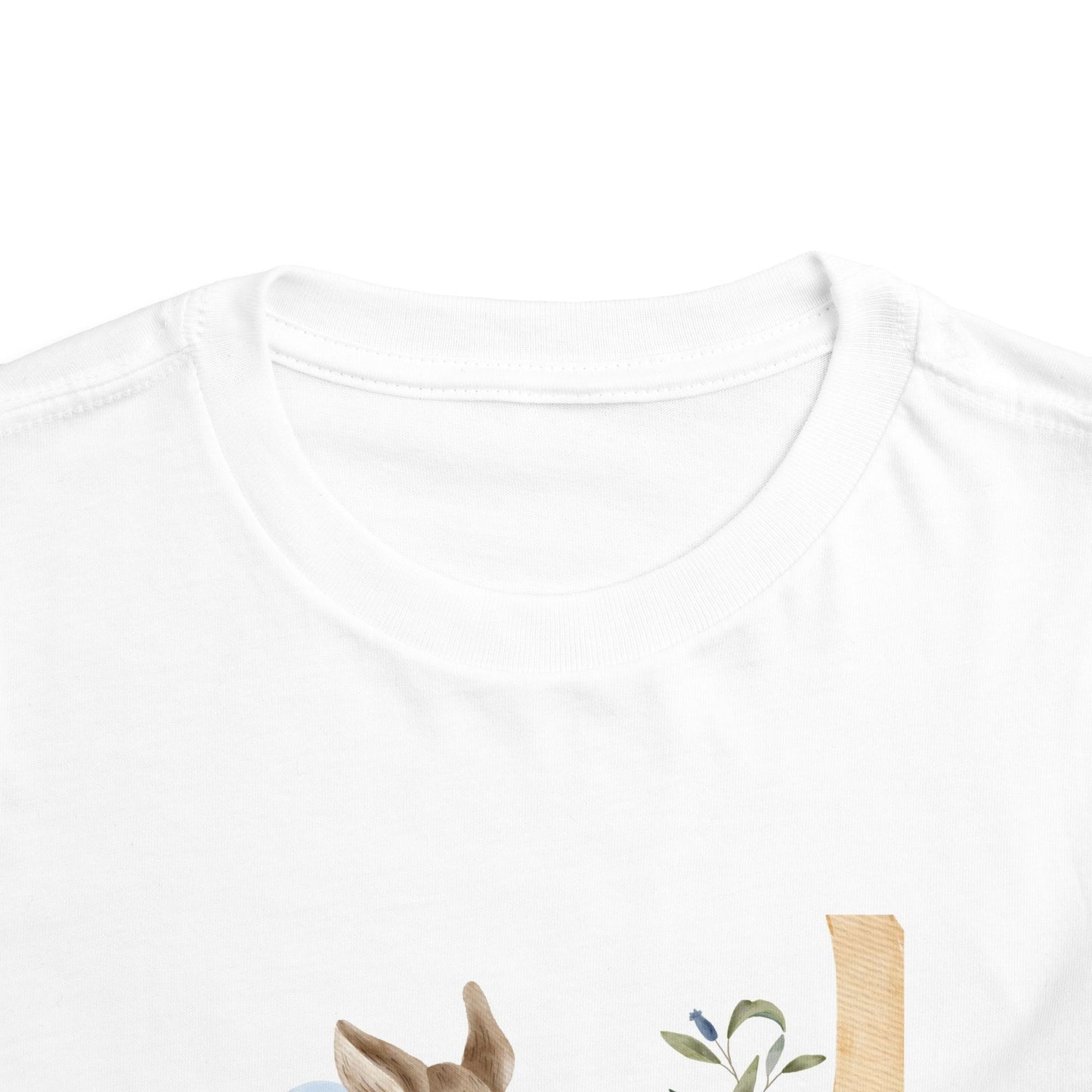 Whimsical Fawn Toddler Tee - Cute Short Sleeve Shirt for Kids