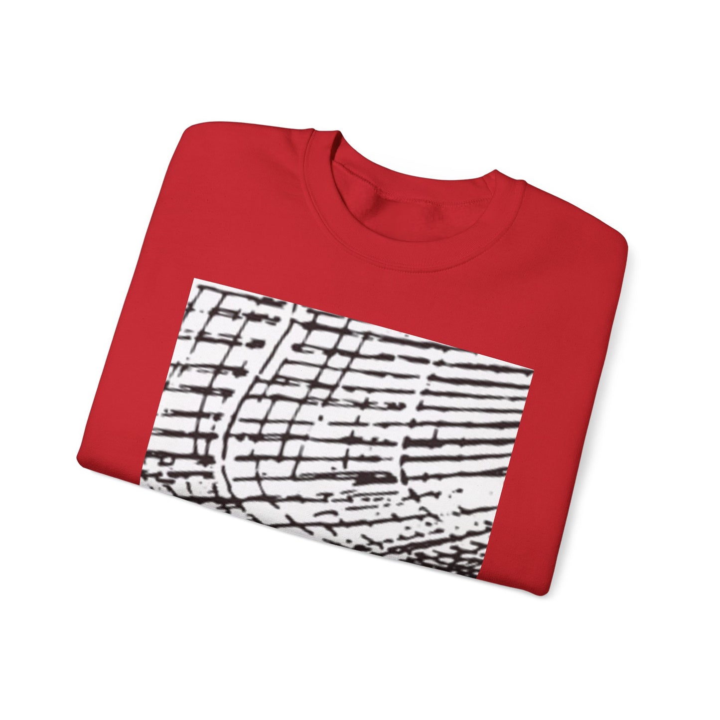 Artistic Unisex Crewneck Sweatshirt - Abstract Design for Cozy Vibes
