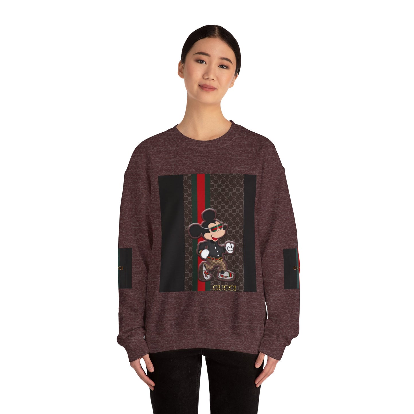 Limited Edition Gucci Inspired Mickey Mouse Crewneck Sweatshirt