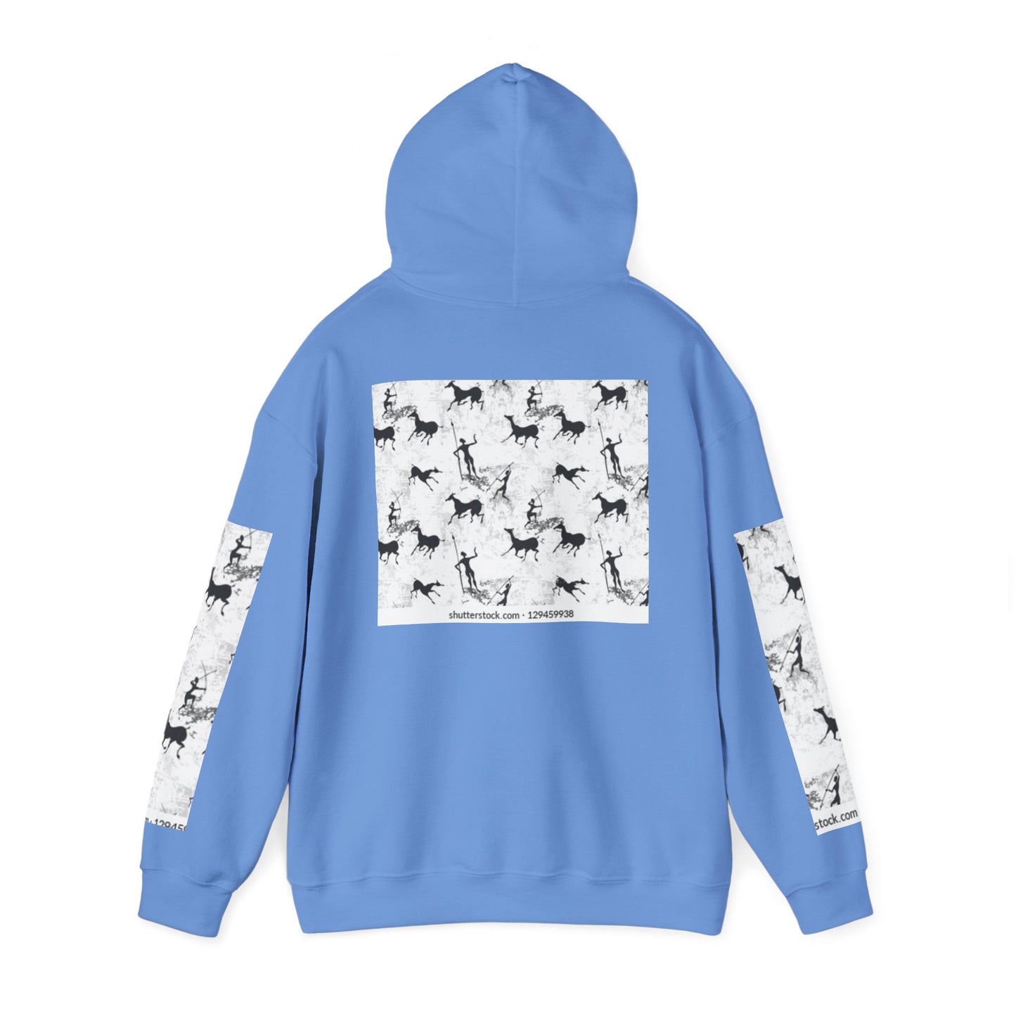 Unisex Heavy Blend Hooded Sweatshirt - Equestrian-Inspired Design