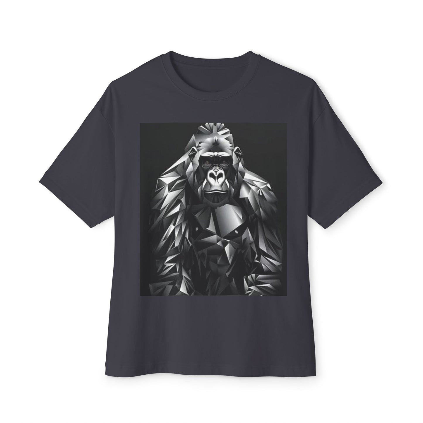 Unisex Oversized Boxy Tee - Vibrant Hoodie Graphic Shirt for Casual Style
