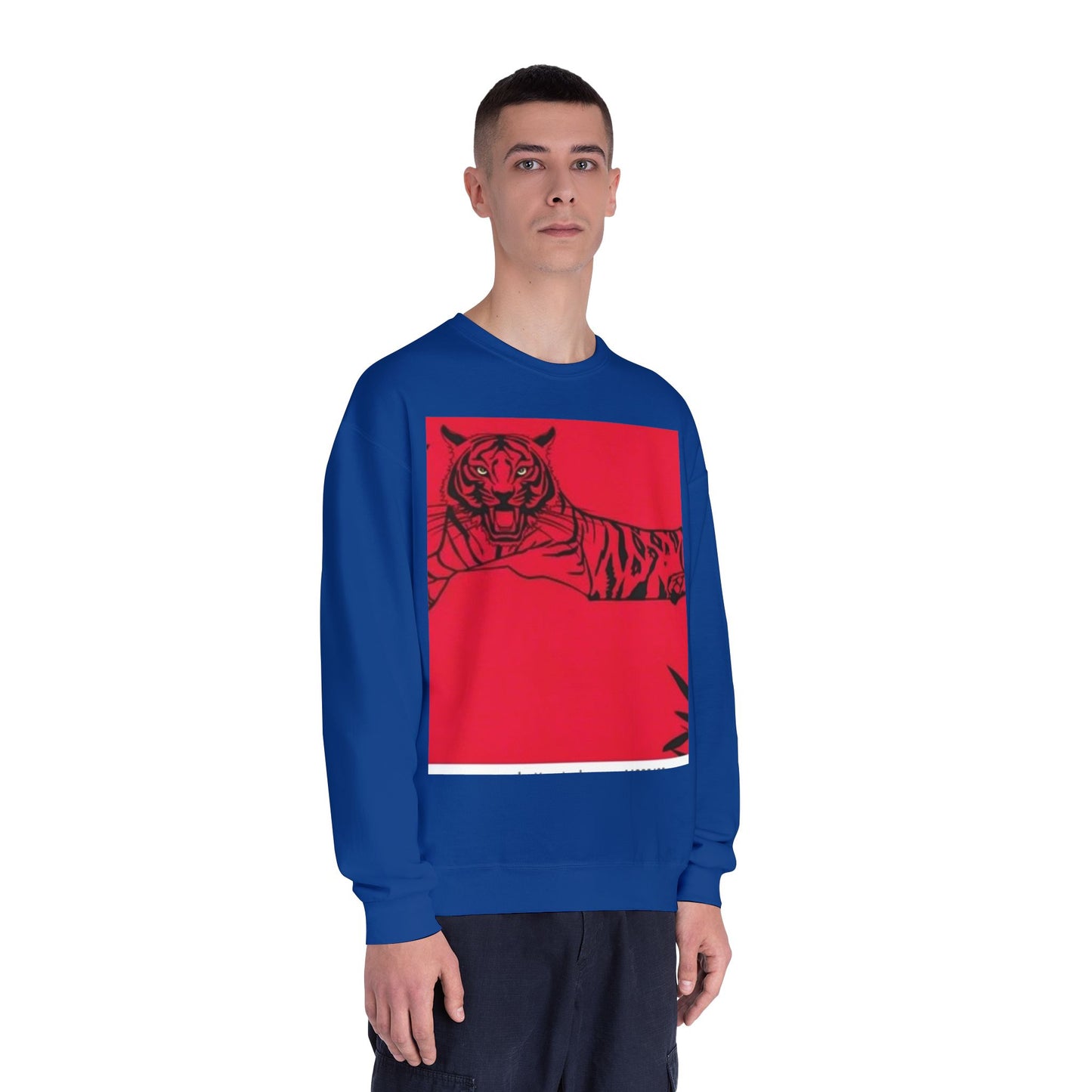 Bold Tiger Graphic Unisex Sweatshirt - Chill Vibes, Perfect for Every Occasion