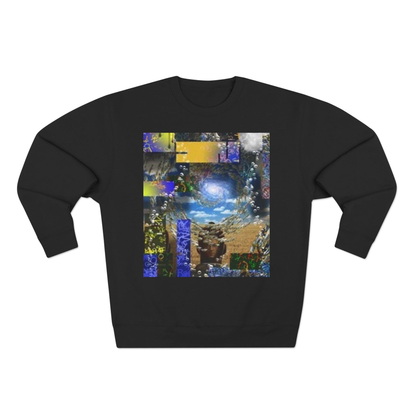 Cosmic Adventure Unisex Crewneck Sweatshirt - Unique Art Print