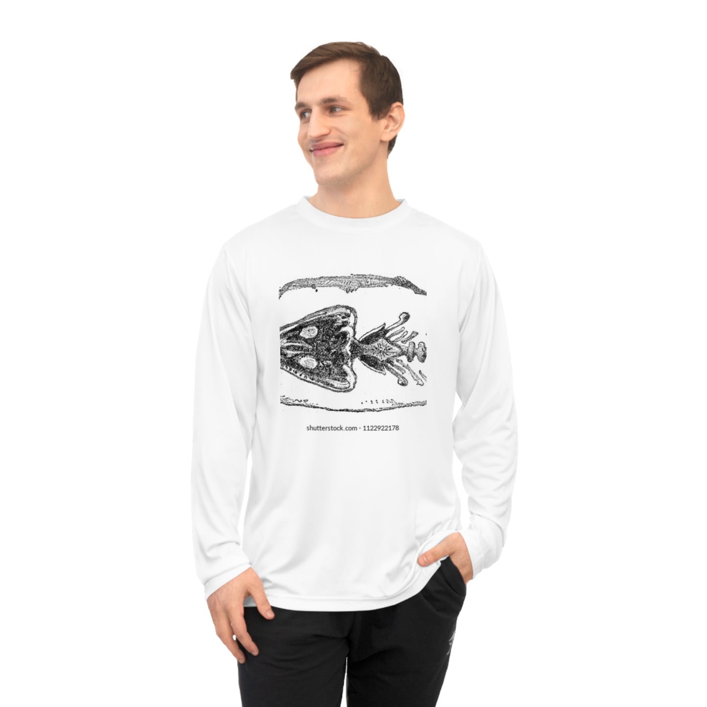 Outdoor Adventure Unisex Performance Long Sleeve Shirt - Vintage Rock Art Design