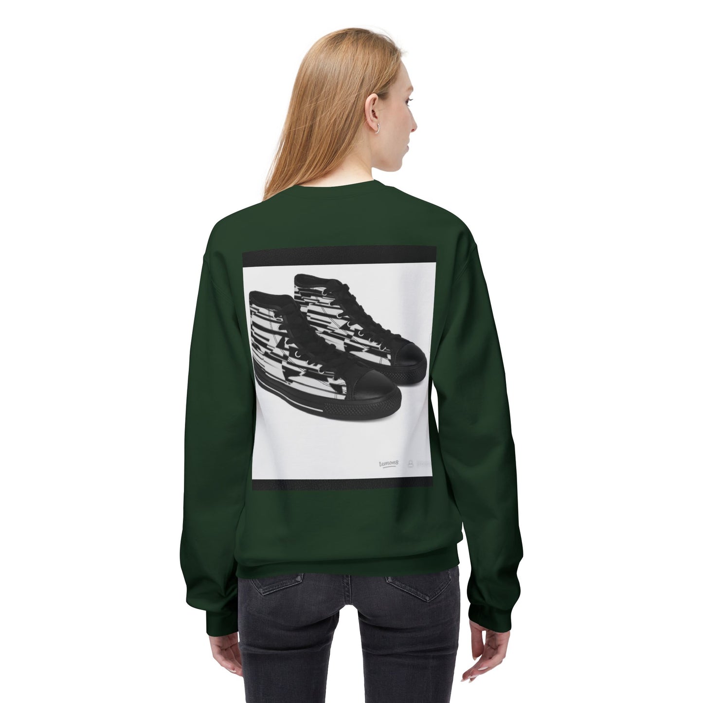 Cool Rhino and Sneakers Fleece Sweatshirt for Trendsetters