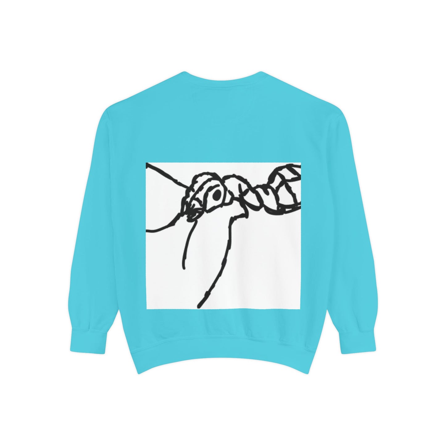 Ant-Inspired Unisex Garment-Dyed Sweatshirt - Unique Nature Lover Gift