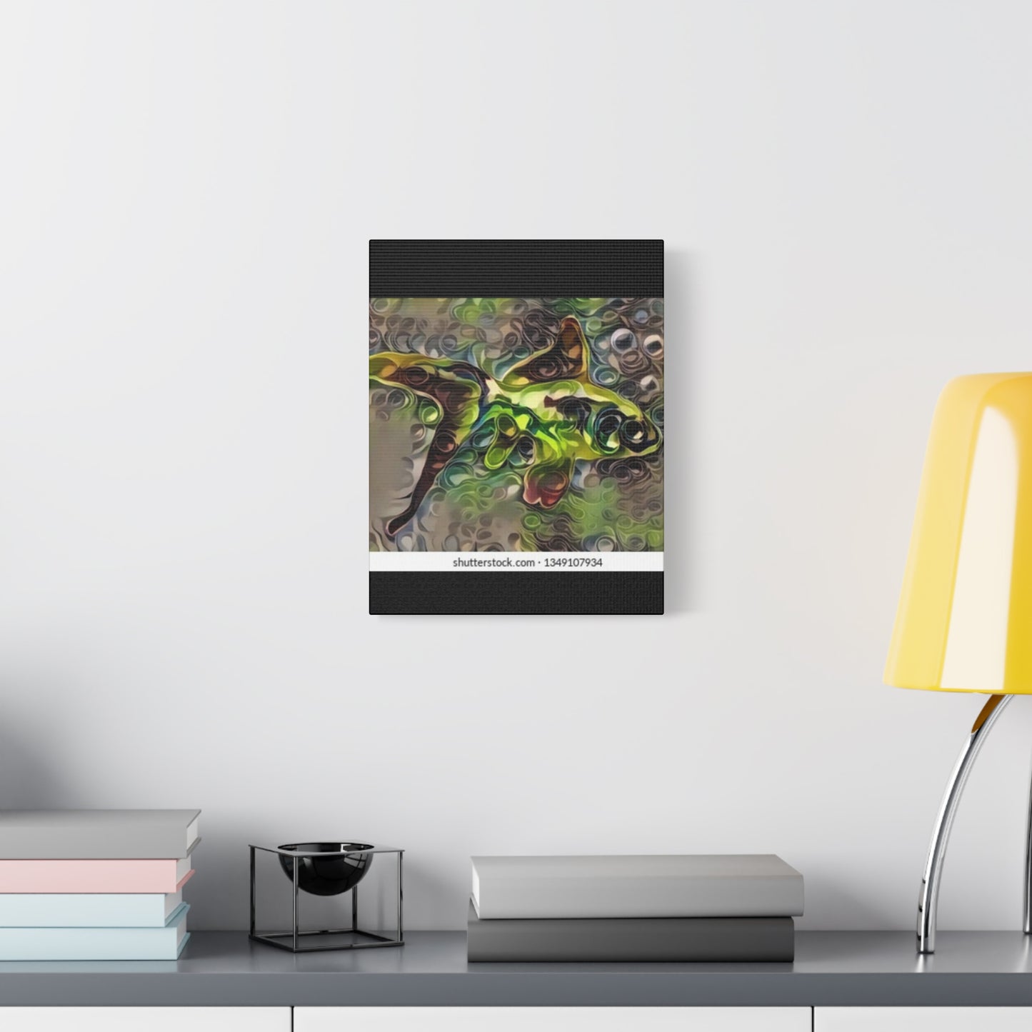 Abstract Nature Canvas Art - Stretched Matte Wall Decor