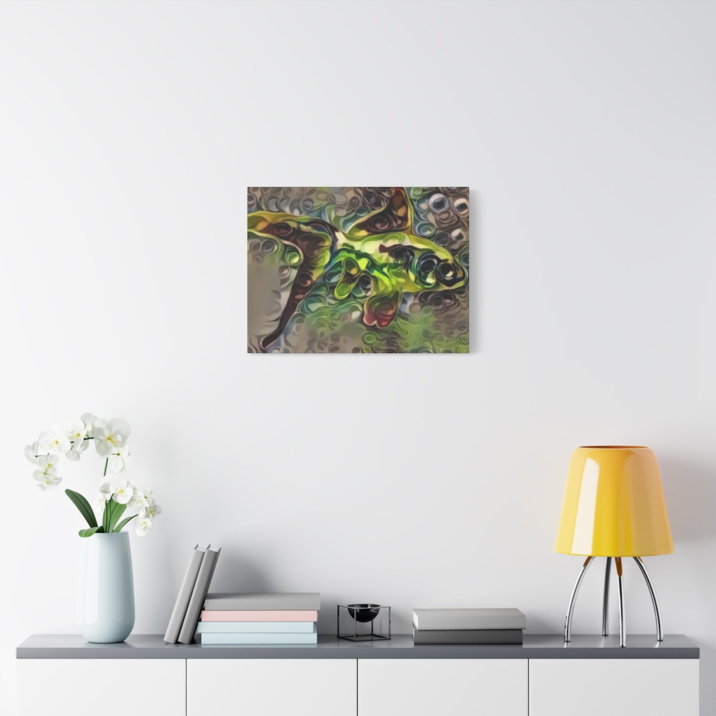 Abstract Nature Canvas Art - Stretched Matte Wall Decor