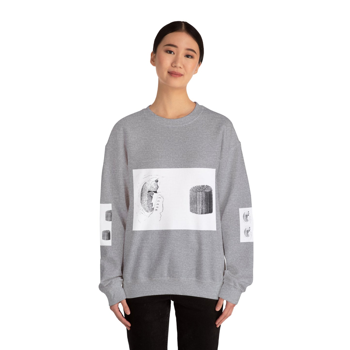 Artistic Unisex Crewneck Sweatshirt - Comfortable and Stylish for Everyday Wear