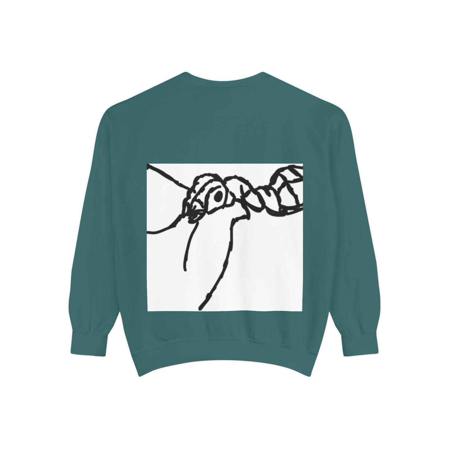 Ant-Inspired Unisex Garment-Dyed Sweatshirt - Unique Nature Lover Gift