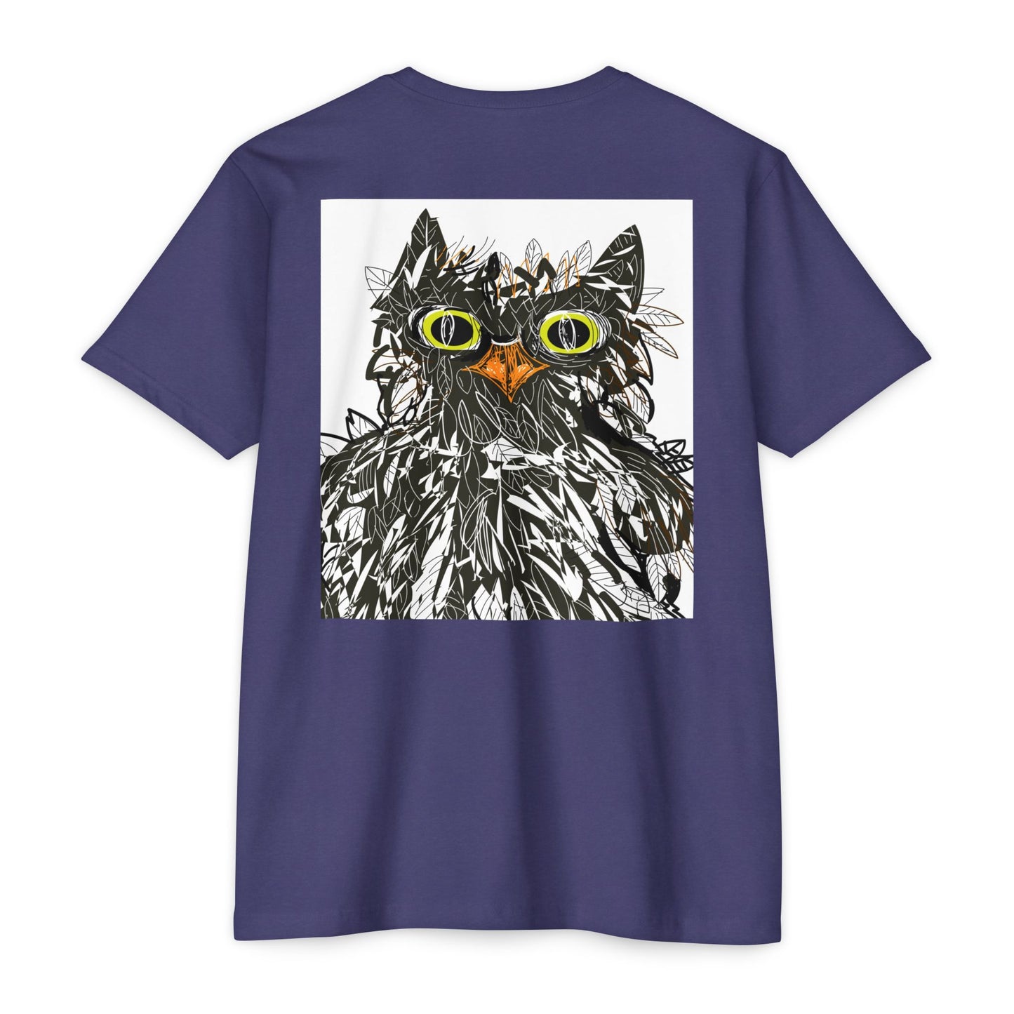Whimsical Cat Graphic Unisex T-Shirt - Fun & Artsy Apparel