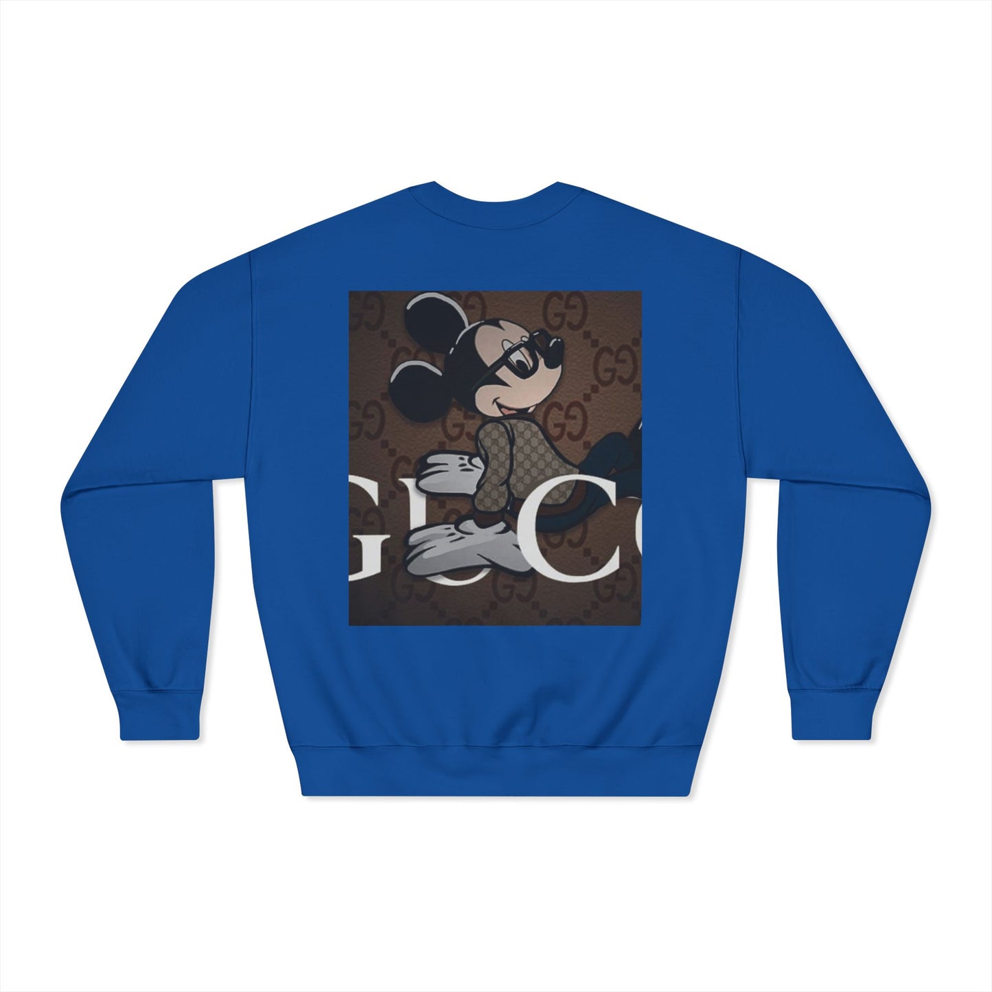 Trendy Mickey Mouse Graphic Crewneck Sweatshirt - Unisex Casual Wear