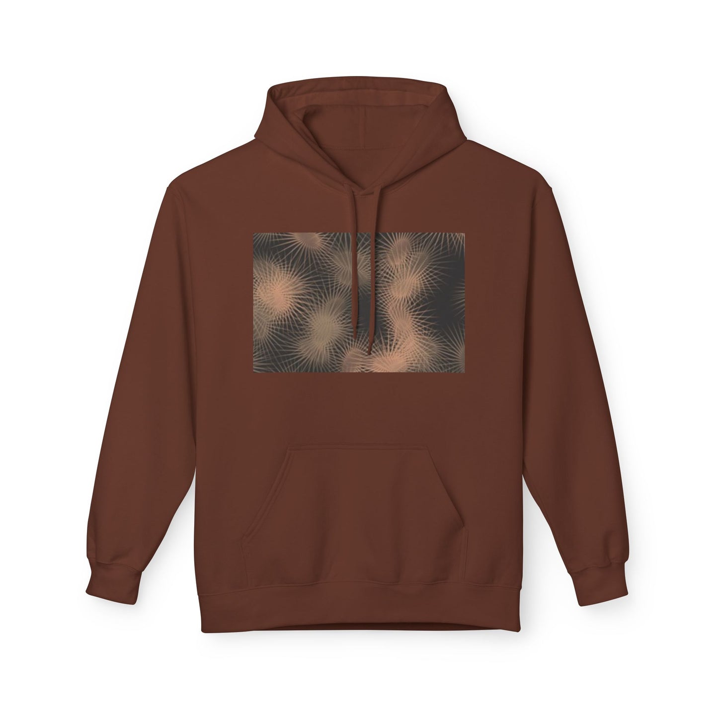 Minimalist Fleece Hoodie with Text Design | Unisex Softstyle