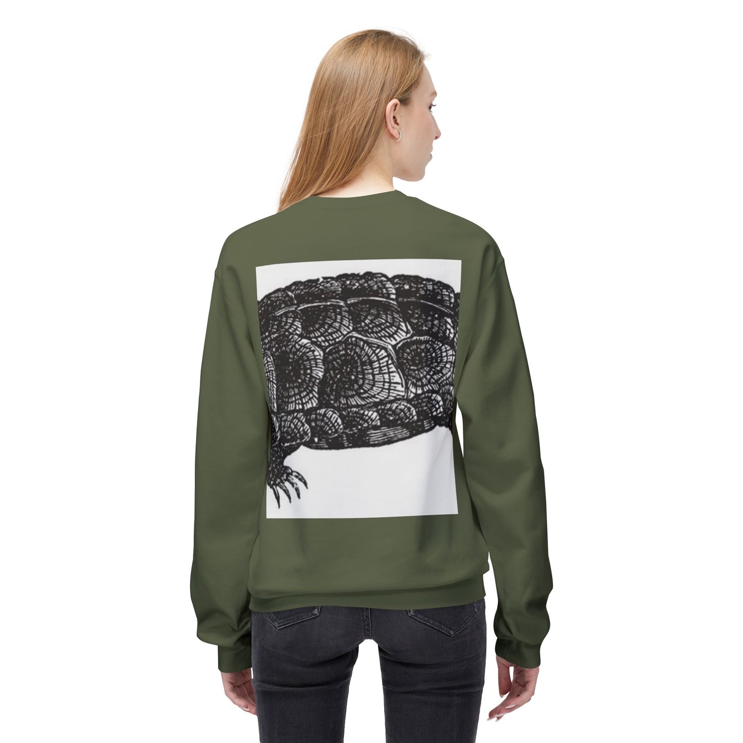 Cozy Turtle Graphic Sweatshirt - Unique Wildlife Apparel