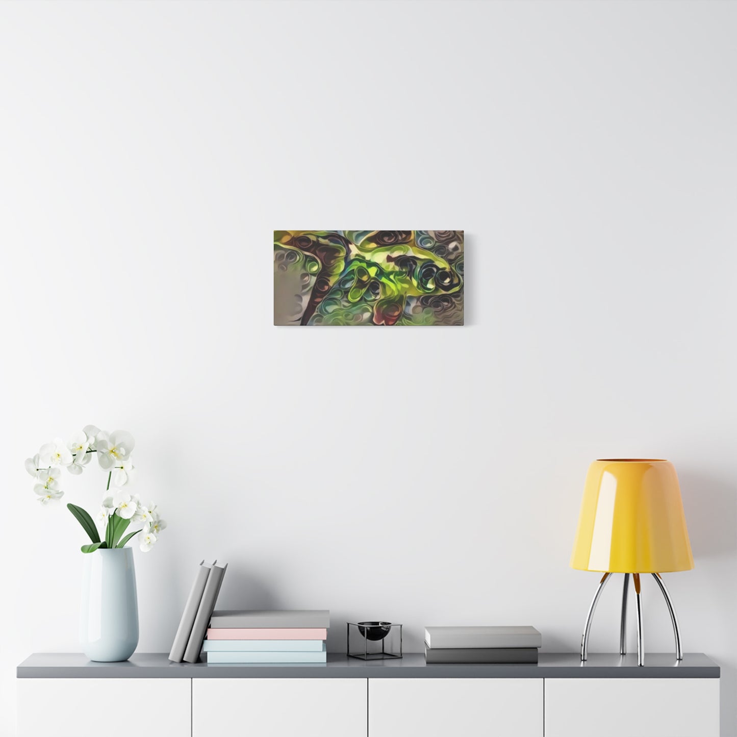 Abstract Nature Canvas Art - Stretched Matte Wall Decor