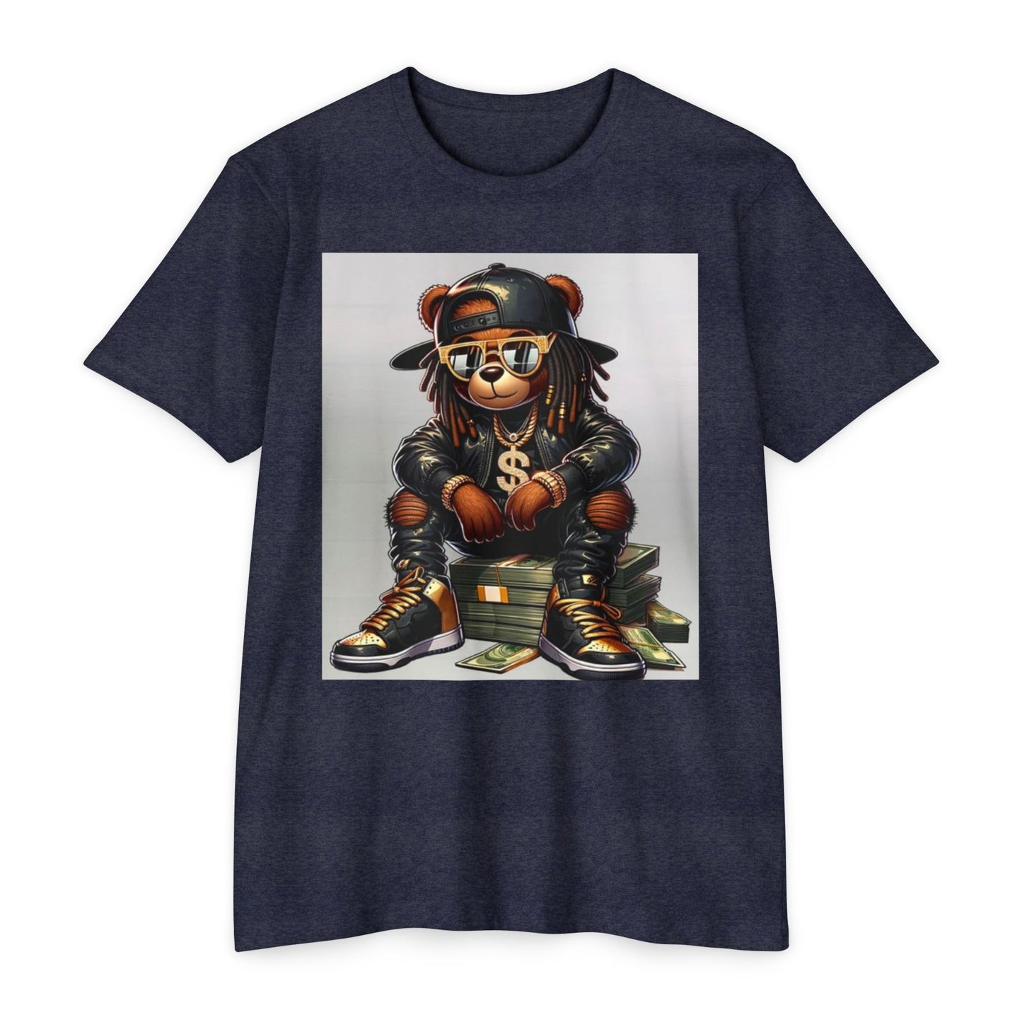 Cool Graffiti Bear Unisex T-Shirt - Colorful Street Art Inspired Tee