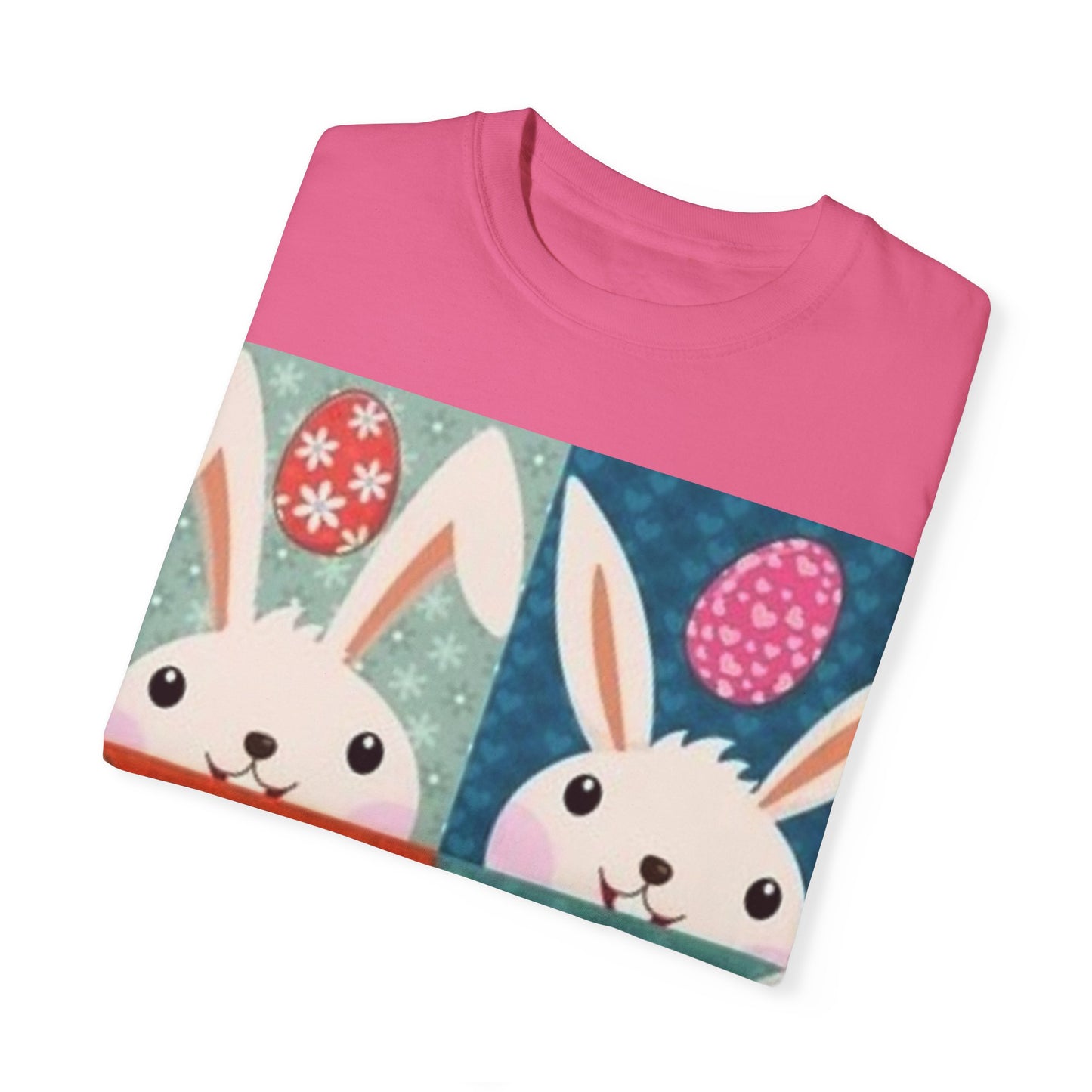 Playful Rabbit Easter T-Shirt for Family Celebrations