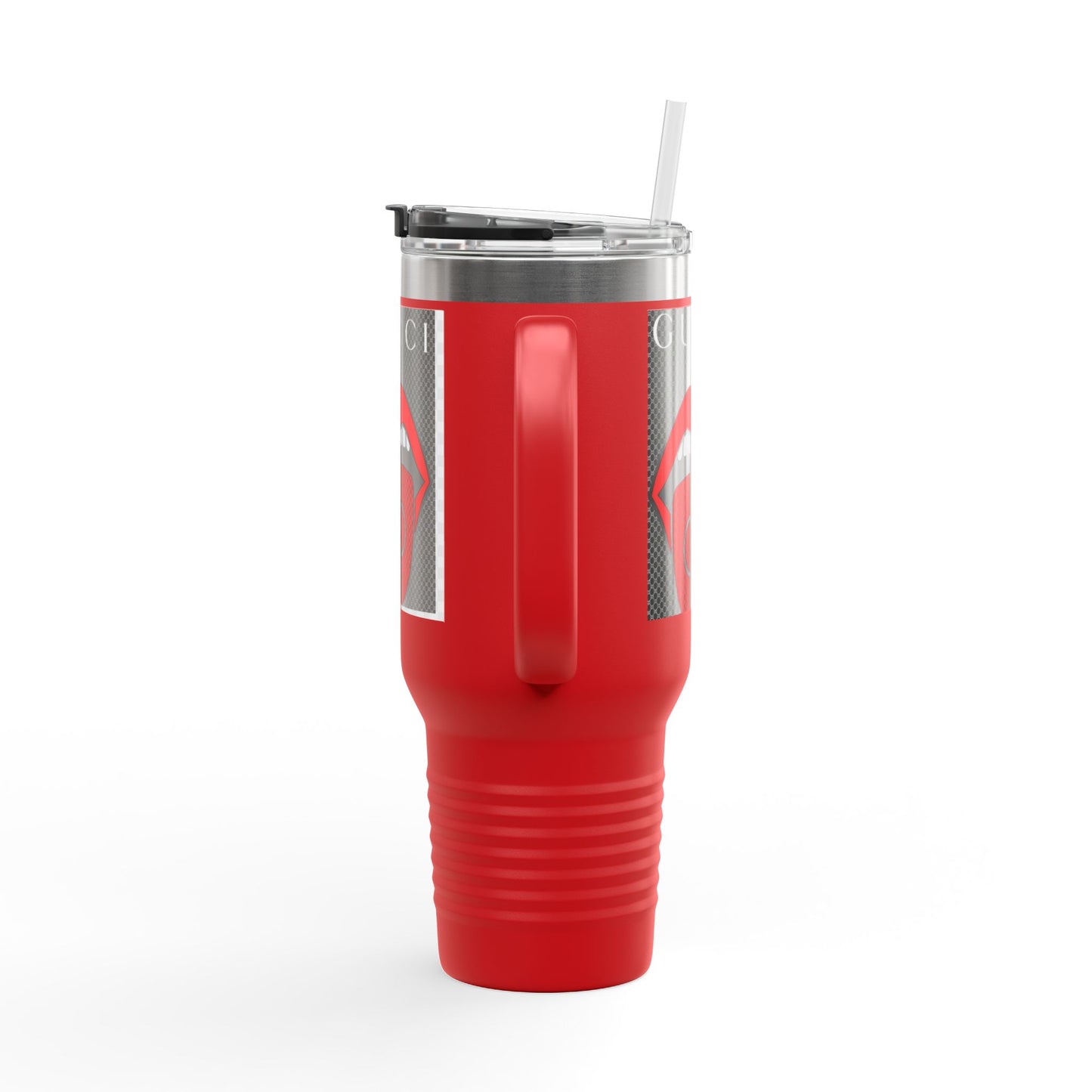Gucci Style Insulated Travel Mug - 40oz with Iconic Lip Design