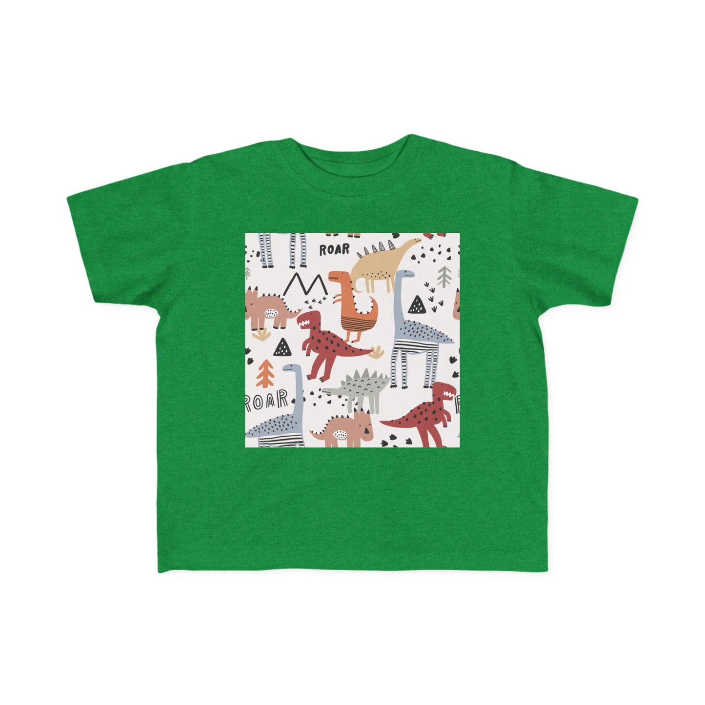 Toddler Dinosaur Jersey Tee - Fun Roar Design for Little Explorers