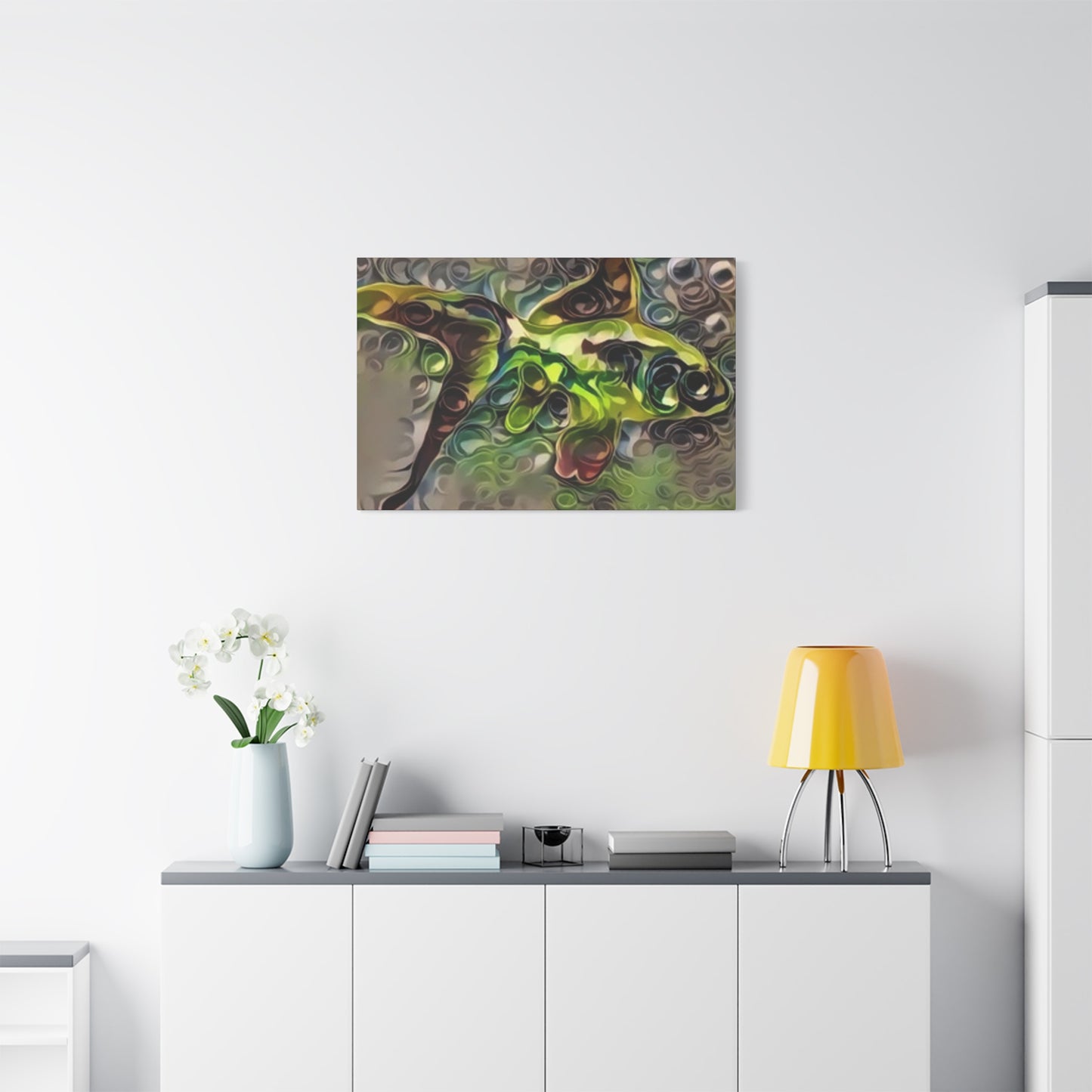 Abstract Nature Canvas Art - Stretched Matte Wall Decor