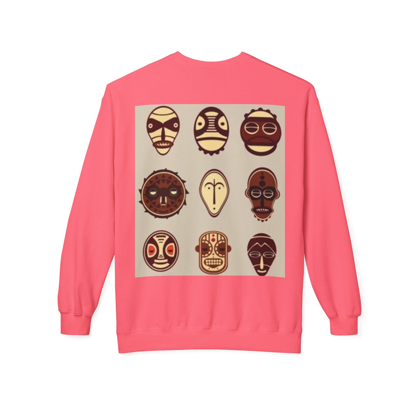 Artistic Horse Illustration Fleece Crewneck Sweatshirt - Unisex